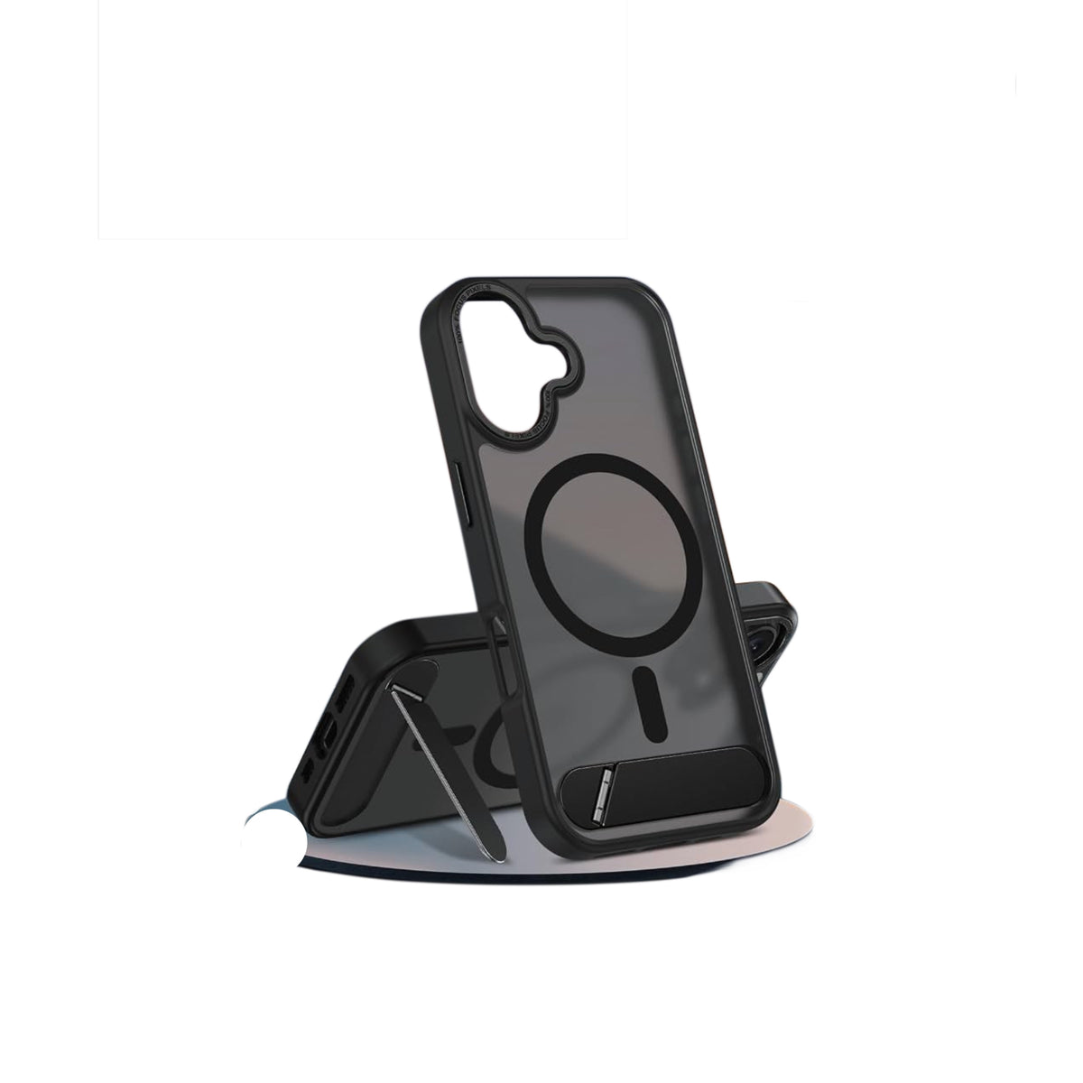 Custodia Magnetica, Ibrida con Kickstand, Metallico Integrato, Iphone 18