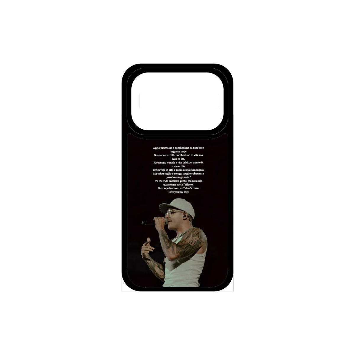 Cover Personalizzata Geolier, Multimarca (Scegli il tuo modello)