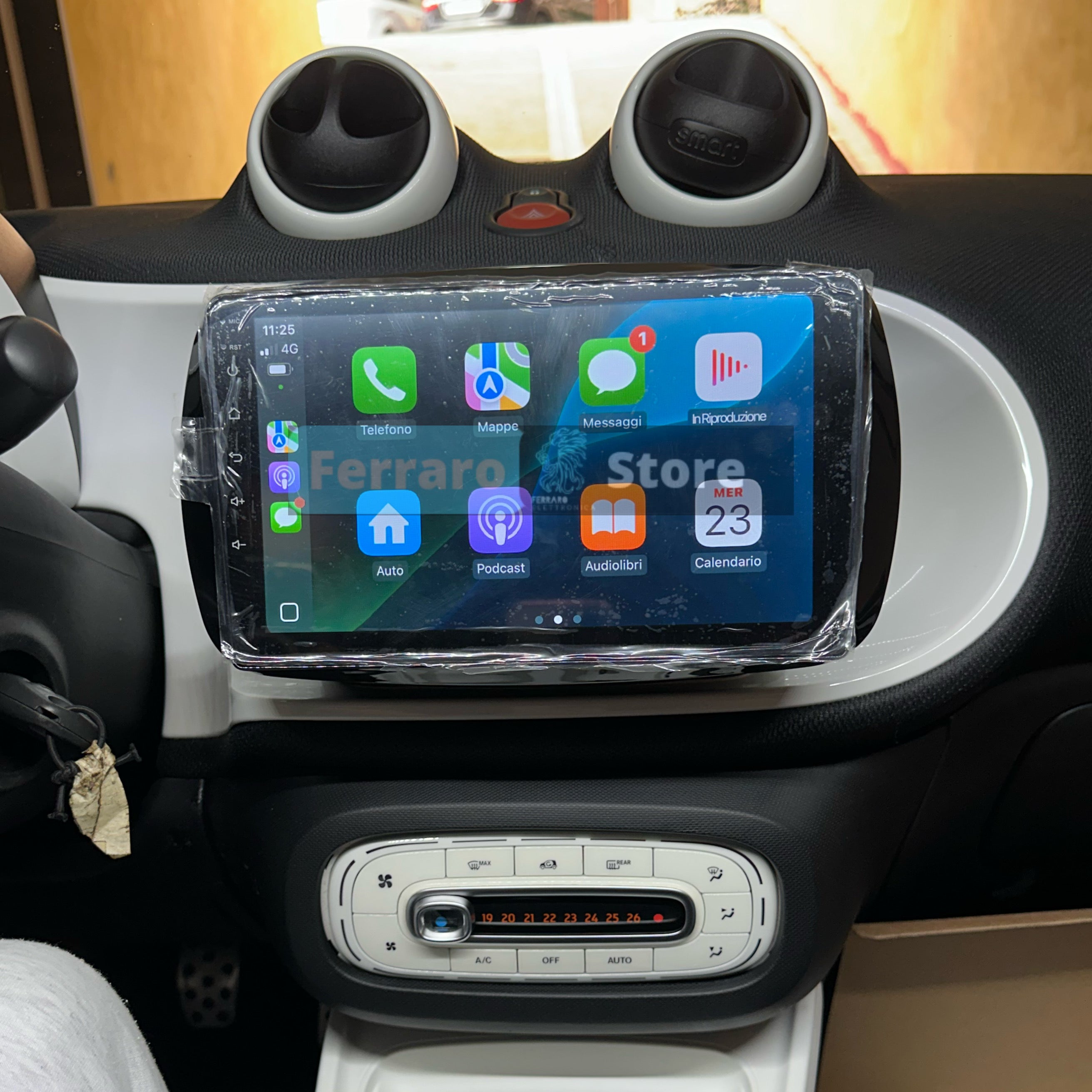 Autoradio per Smart 453 (2014-2020) Android, Bluetooth, CarPlay, Android Auto, 2GB/4GB/6GB/8GB Ram