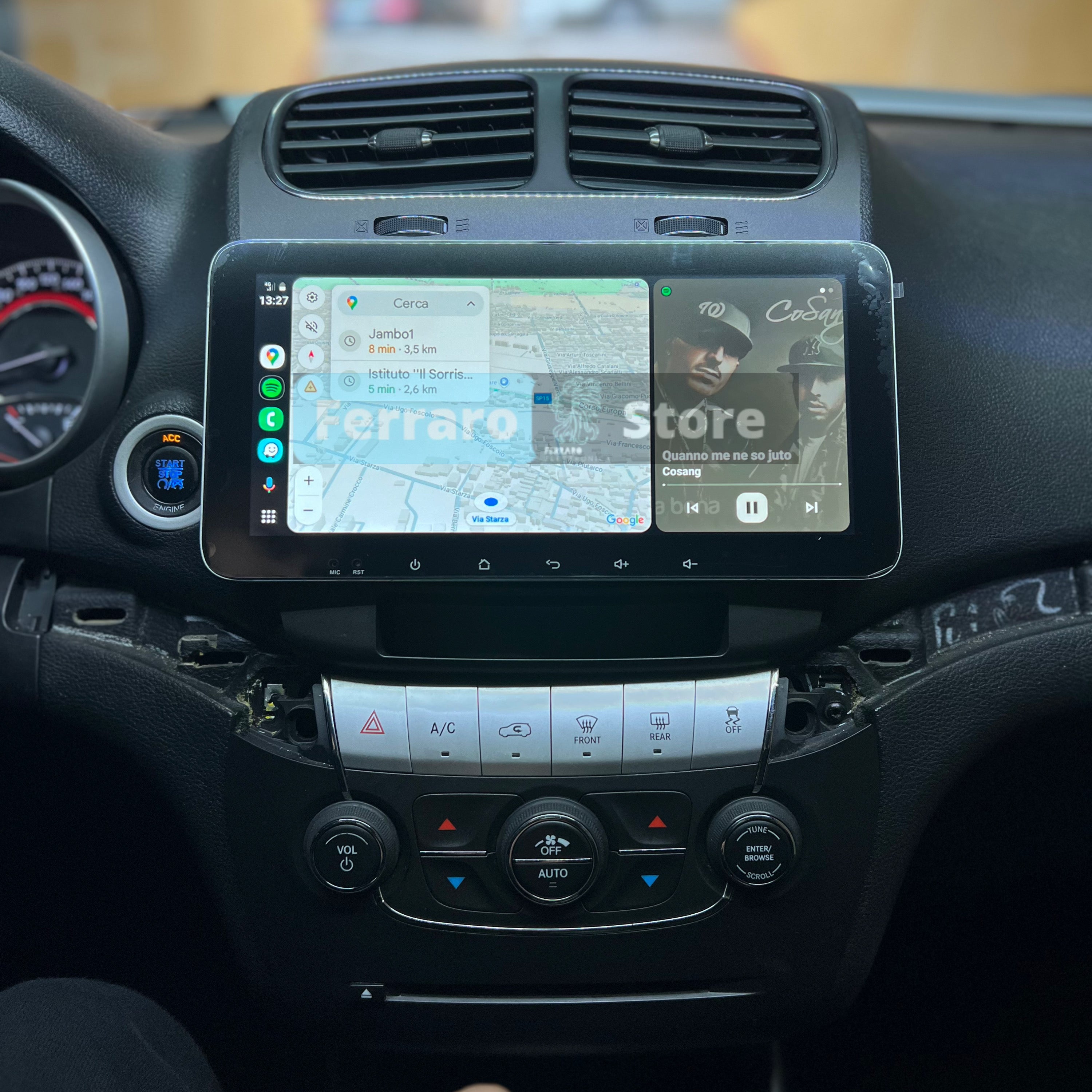 Autoradio per Fiat Freemont (2011-2016) 10.35", Android, Bluetooth, CarPlay, Android Auto, 4/64GB Ram