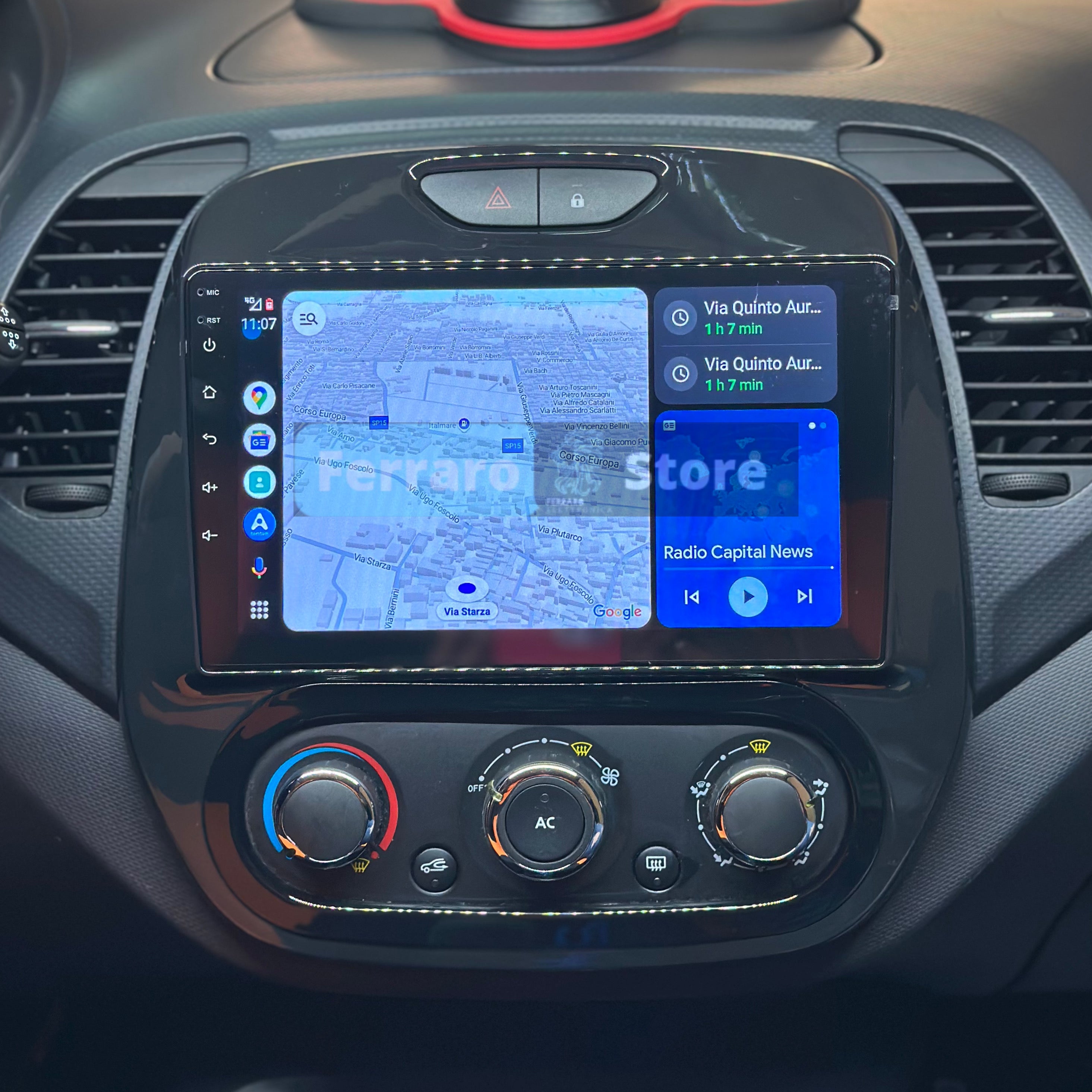 Autoradio per Renault Captur 9" (2013-2019) Android, Bluetooth, CarPlay, Android Auto, 2GB/4GB/6GB/8GB Ram