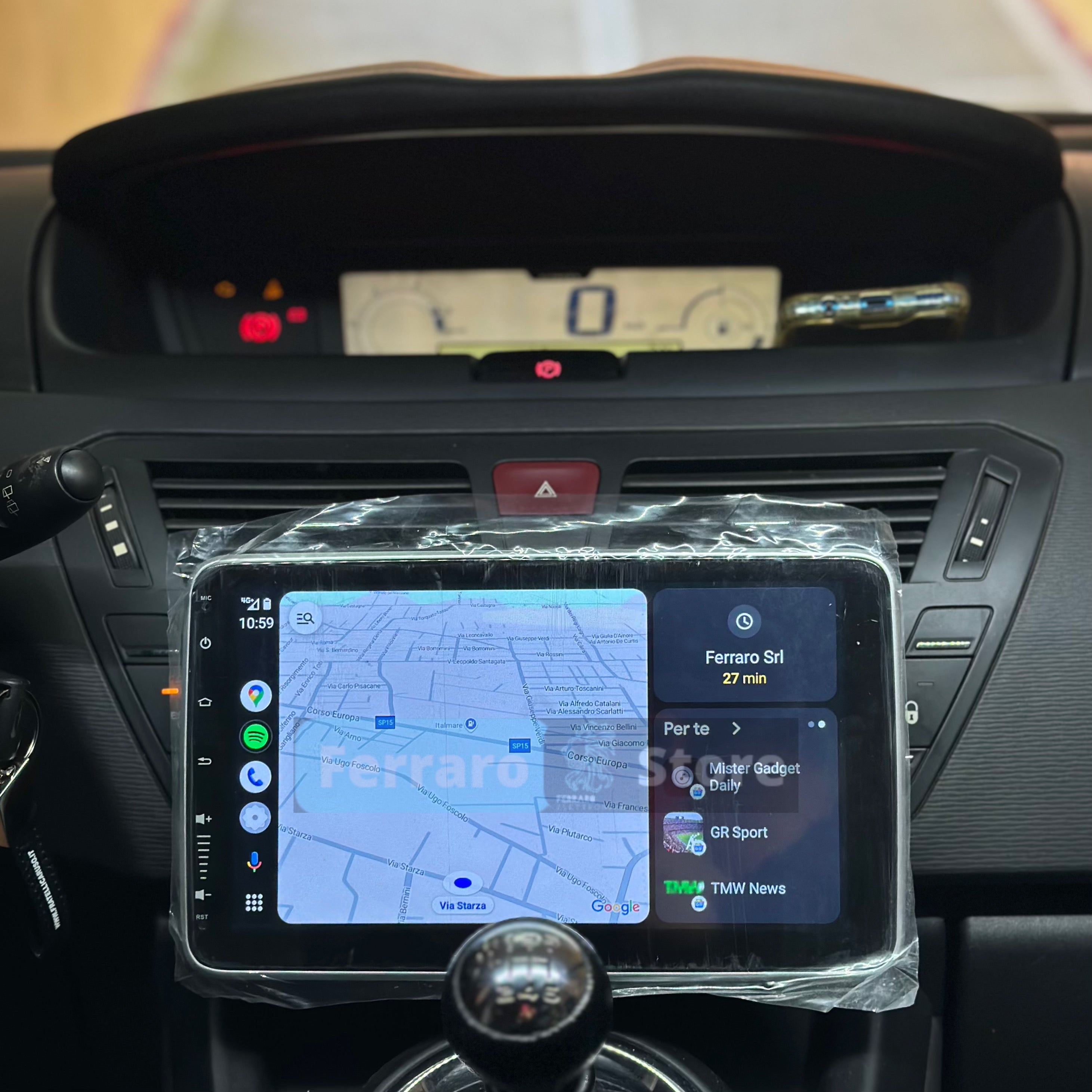 Autoradio per Citroen C4 Picasso 10" (2006-2013) Android, Bluetooth, CarPlay, Android Auto, 2GB/6GB/8GB Ram