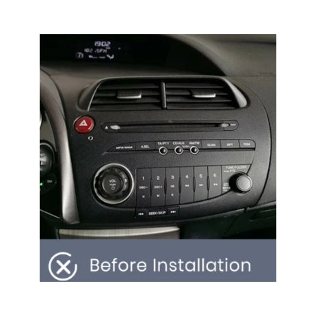 Autoradio per Honda Civic Hatchback 9" (2006-2012) Android, Bluetooth, CarPlay, Android Auto, 2GB/4GB/6GB/8GB Ram