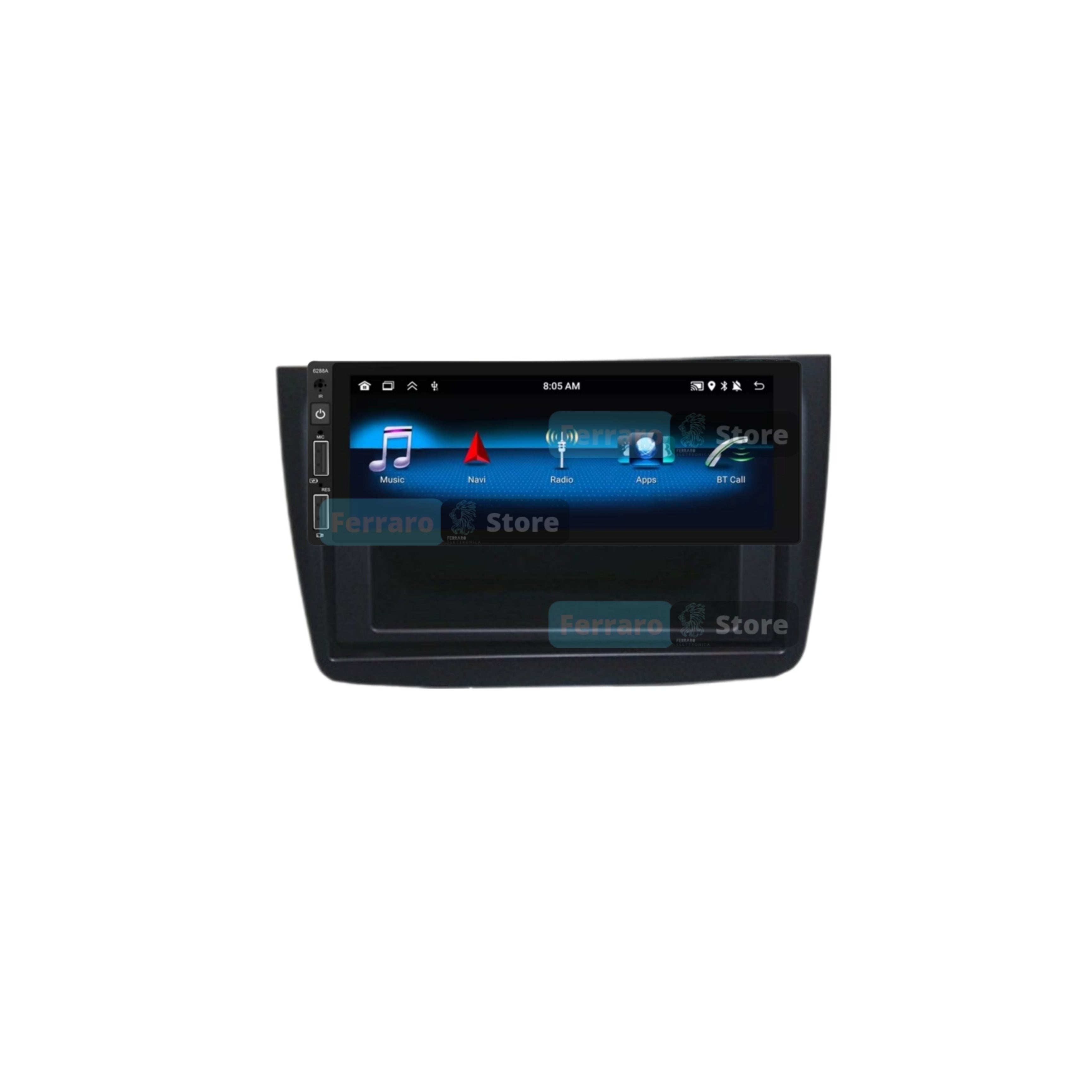 Autoradio per Alfa Romeo Mito 6.9" (2008-2018) Android, Bluetooth, CarPlay, Android Auto, 2/32GB Ram