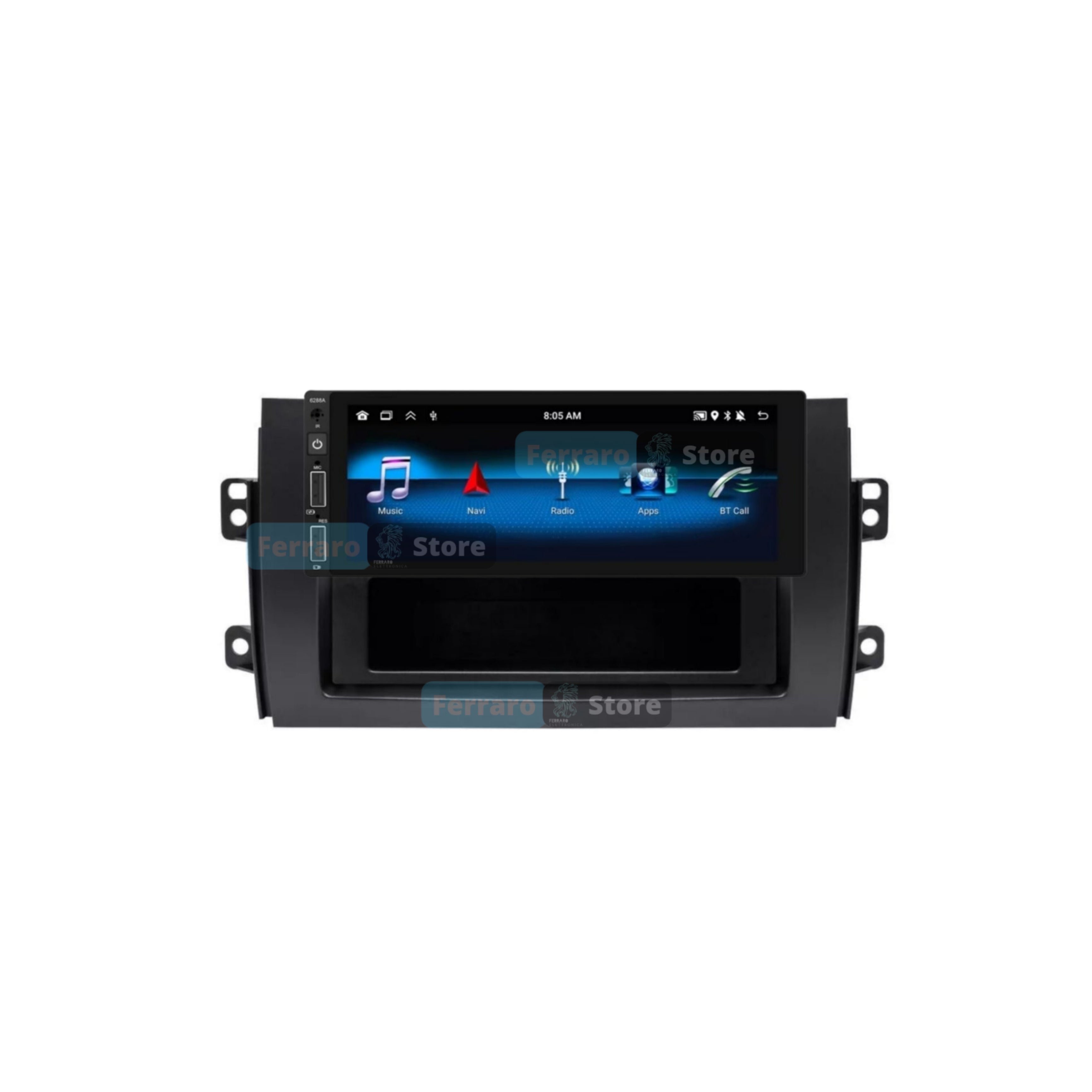 Autoradio per Fiat Sedici, Suzuki SX4 6.9" (2006-2015) Android, Bluetooth, CarPlay, Android Auto, 2/32GB Ram
