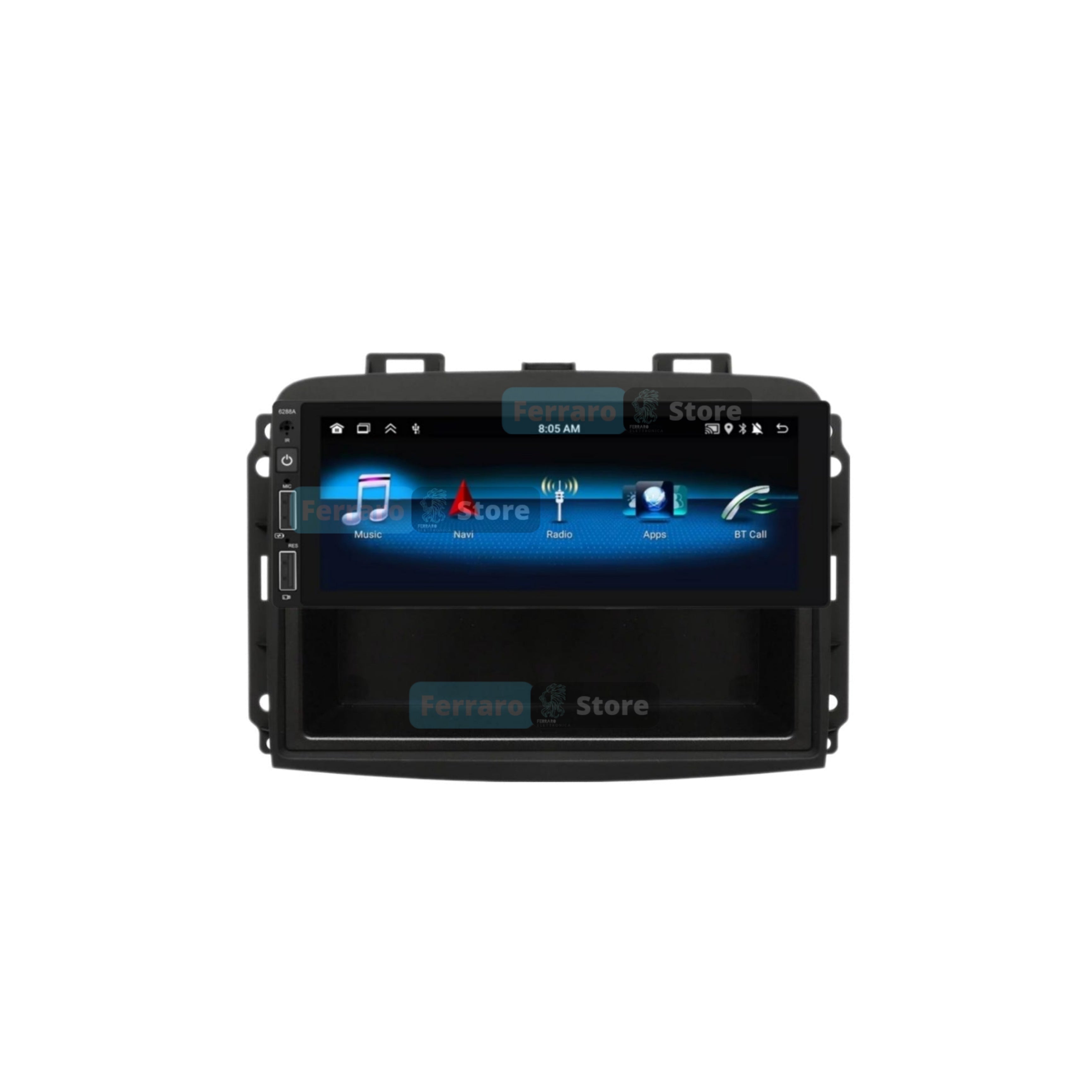 Autoradio per Fiat 500L 6.9" (2012-2022) Android, Bluetooth, CarPlay, Android Auto, 2/32GB Ram