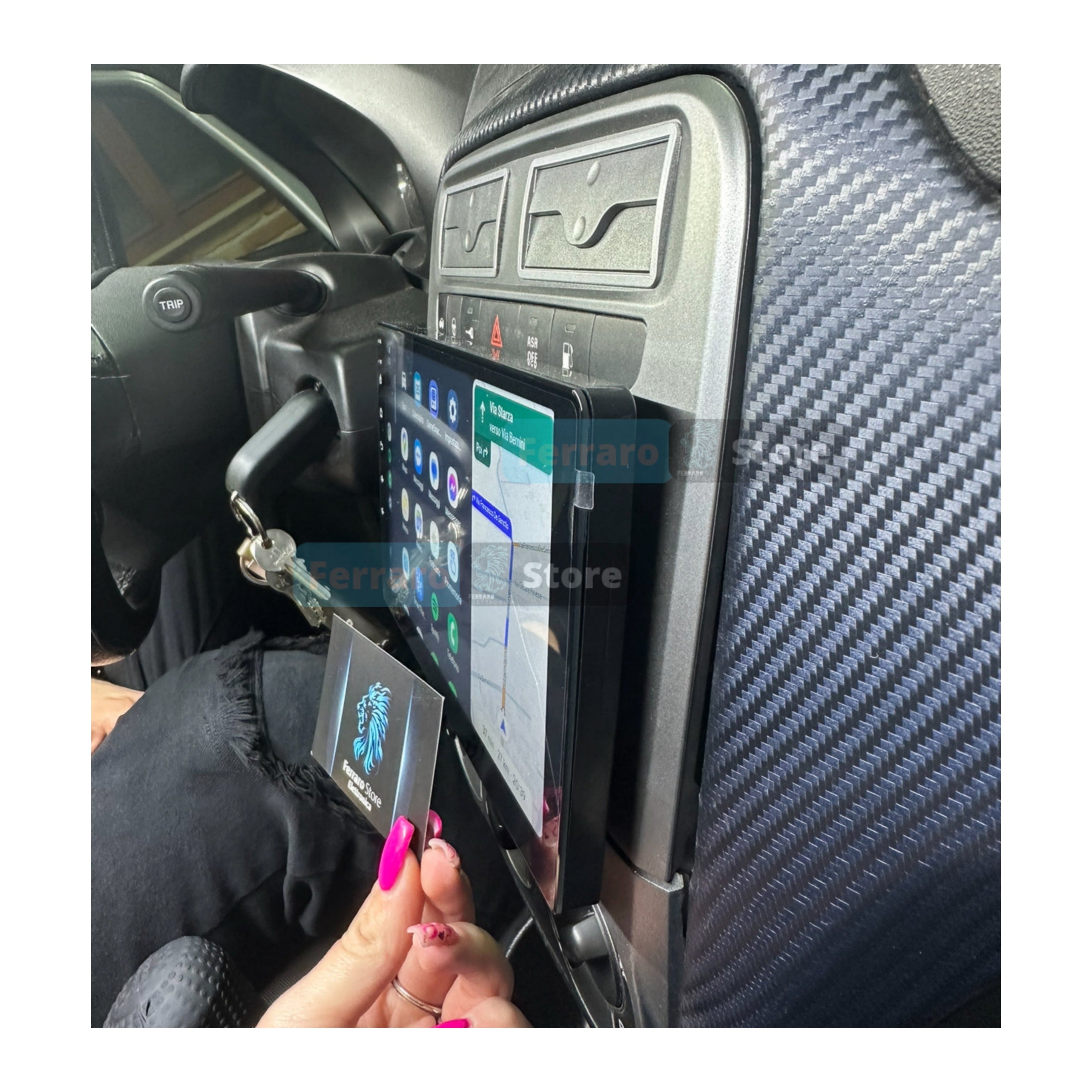 Autoradio per Fiat Grande Punto 9" (2005-2009) Android, Bluetooth, CarPlay, Android Auto, 2GB/4GB/6GB/8GB Ram