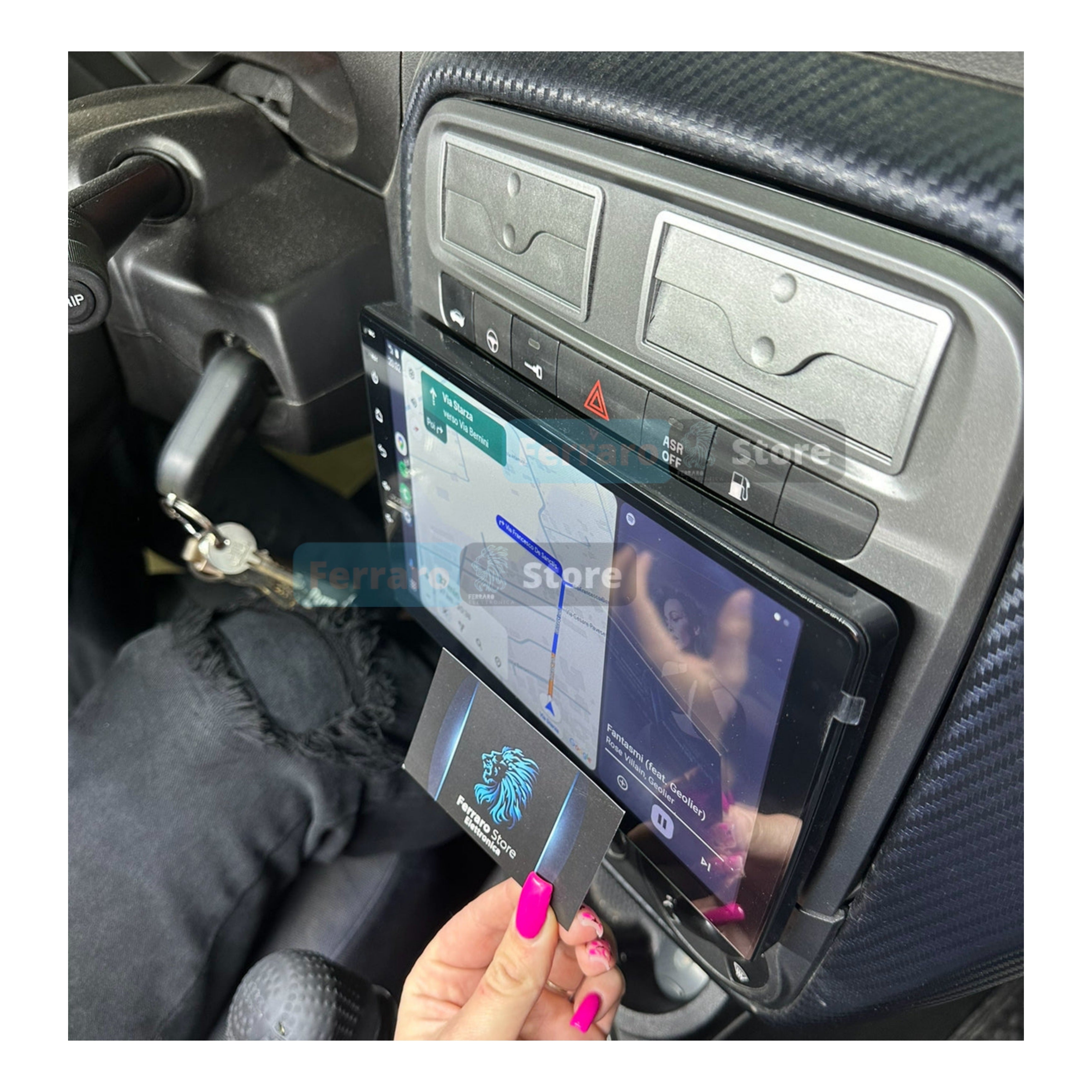 Autoradio per Fiat Grande Punto 9" (2005-2009) Android, Bluetooth, CarPlay, Android Auto, 2GB/4GB/6GB/8GB Ram