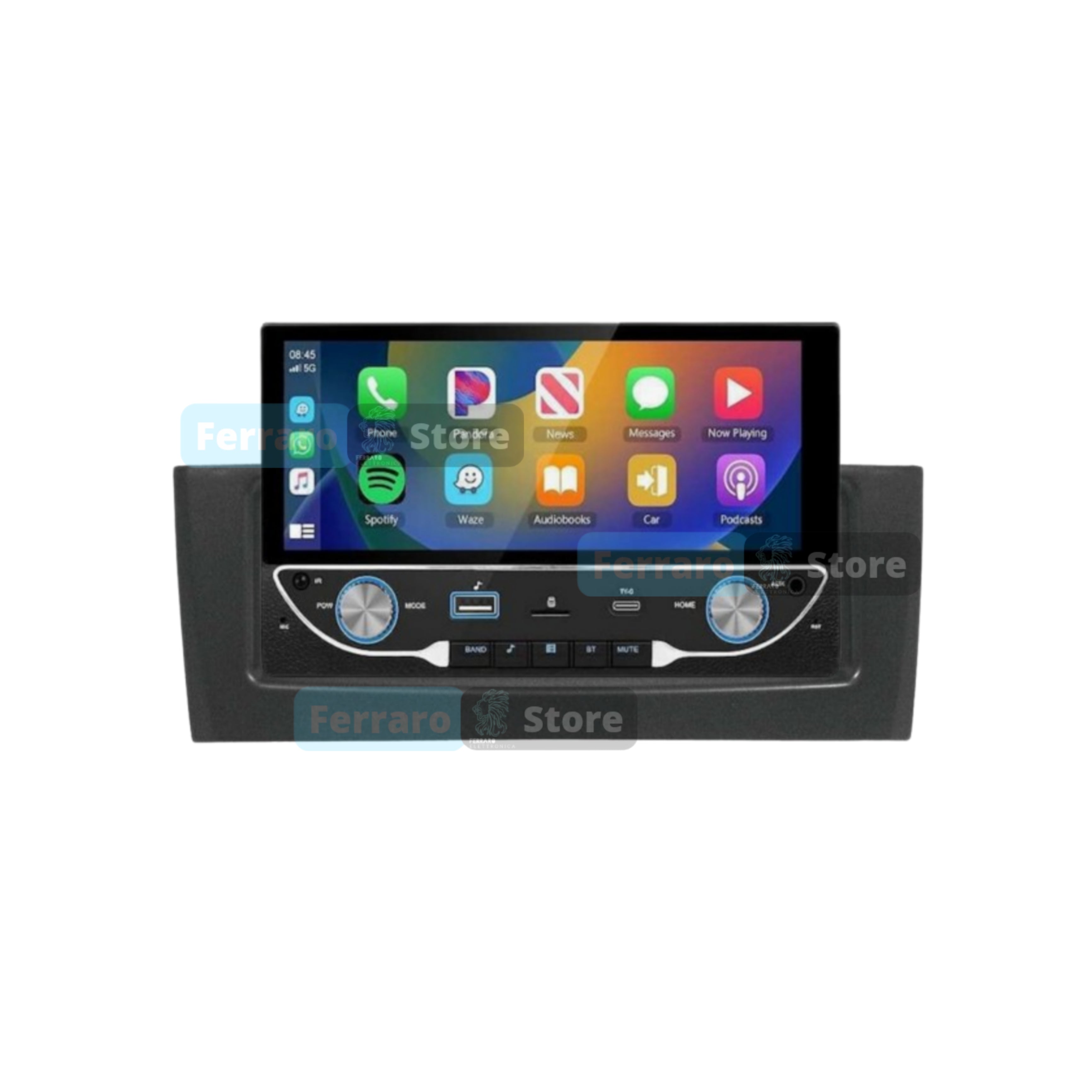 Autoradio per Fiat Grande Punto 6.8" | 2005-2009 | Bluetooth | Radio | USB | CarPlay | Android Auto
