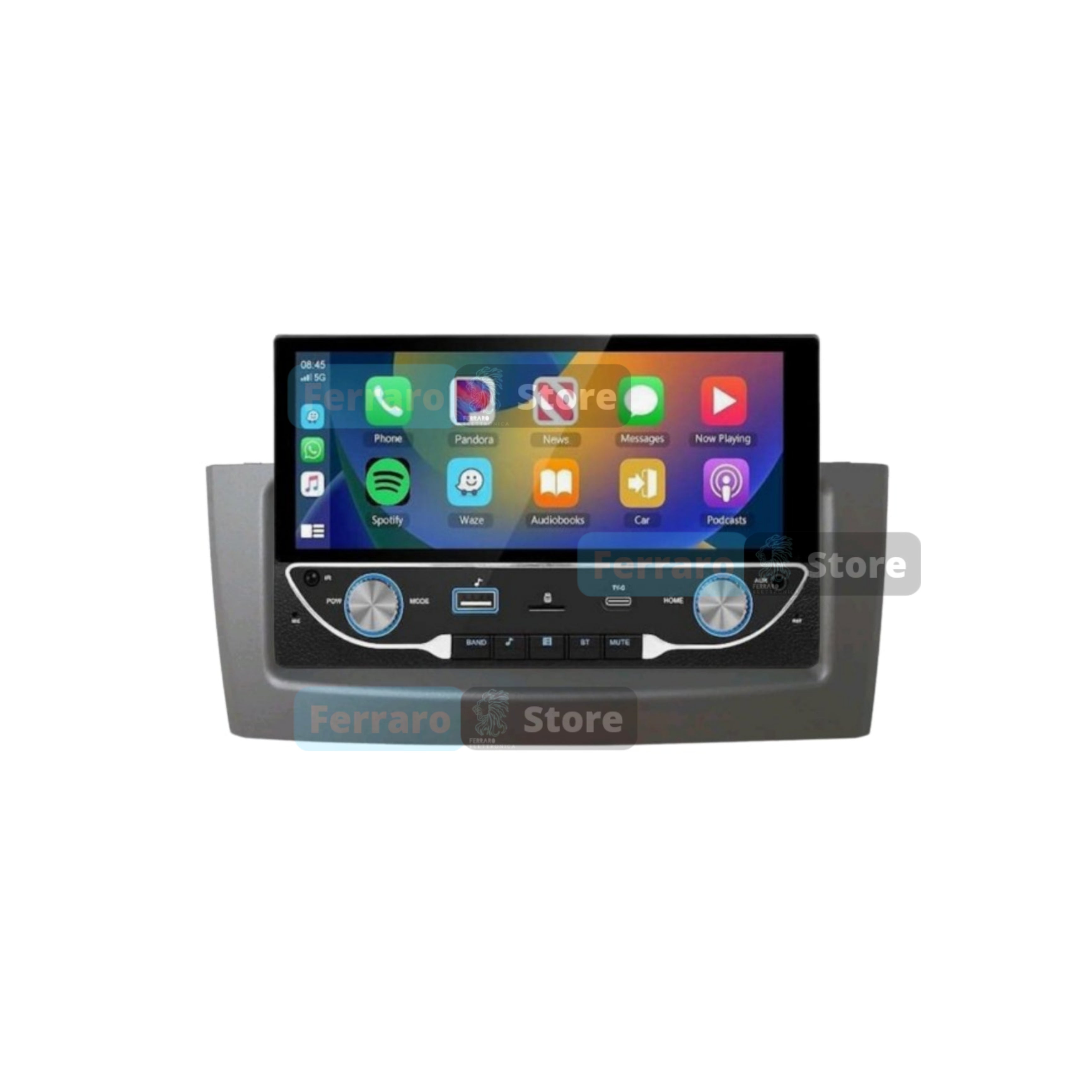 Autoradio per Fiat Grande Punto 6.8" | 2005-2009 | Bluetooth | Radio | USB | CarPlay | Android Auto