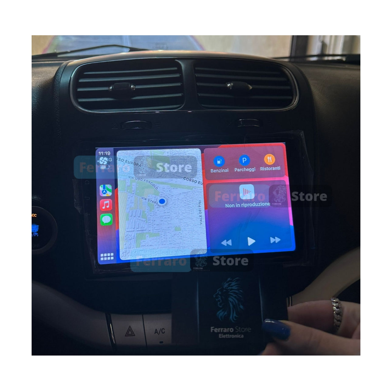 Autoradio per Fiat Freemont (2011-2016) 9", Android, Bluetooth, CarPlay, Android Auto, 2GB/4GB/6GB/8GB Ram