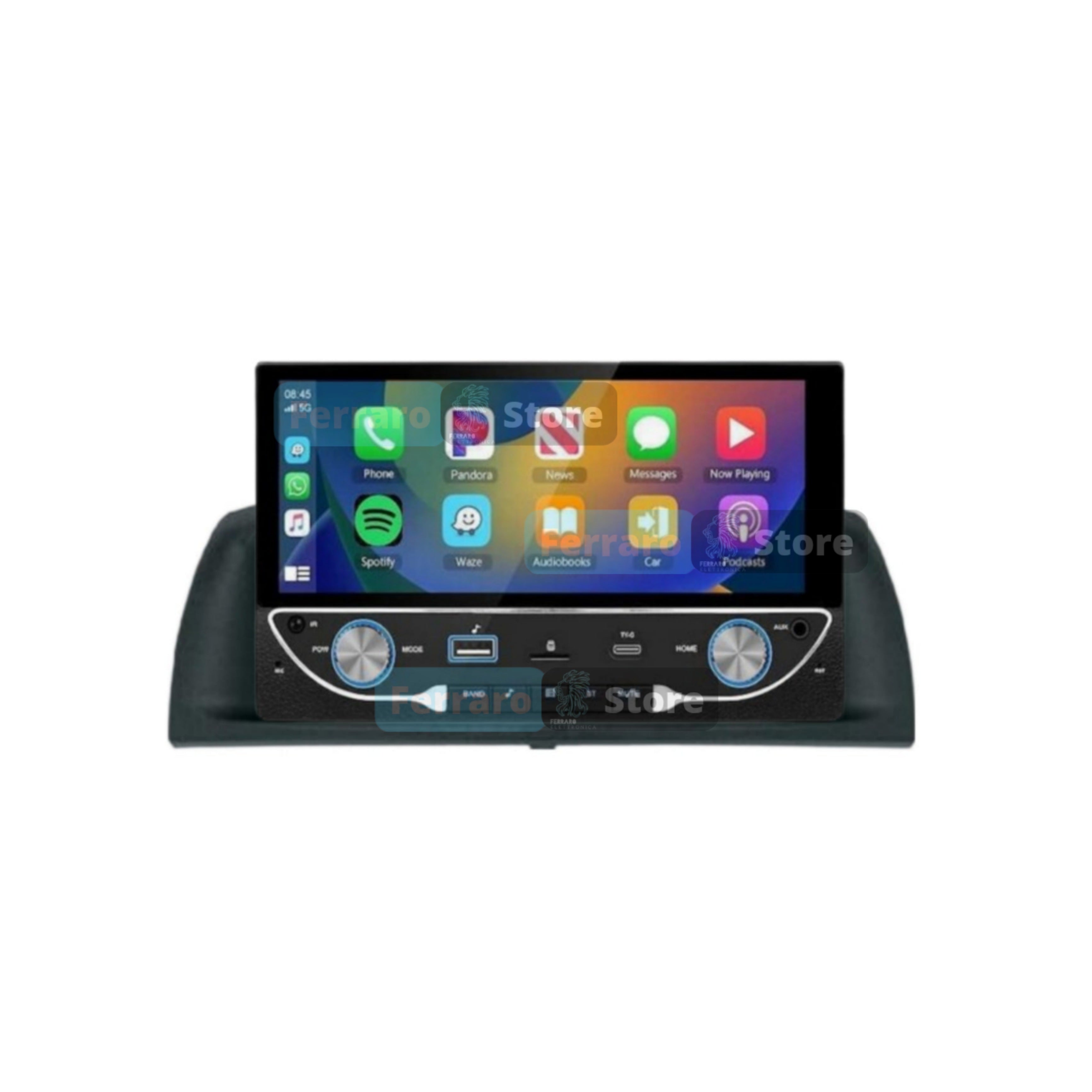 Autoradio per Fiat Punto 188 6.8" | 1999-2010 | Bluetooth | Radio | USB | CarPlay | Android Auto