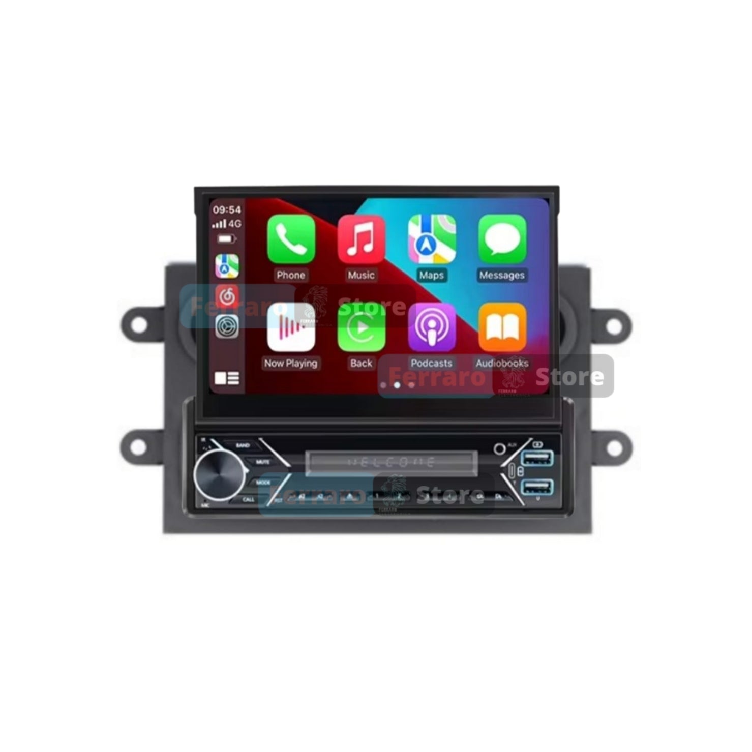 Autoradio per Renault Twingo III 7" | 2014-2024 | Android | Bluetooth | Motorizzato | CarPlay | Android Auto | 2/32GB Ram