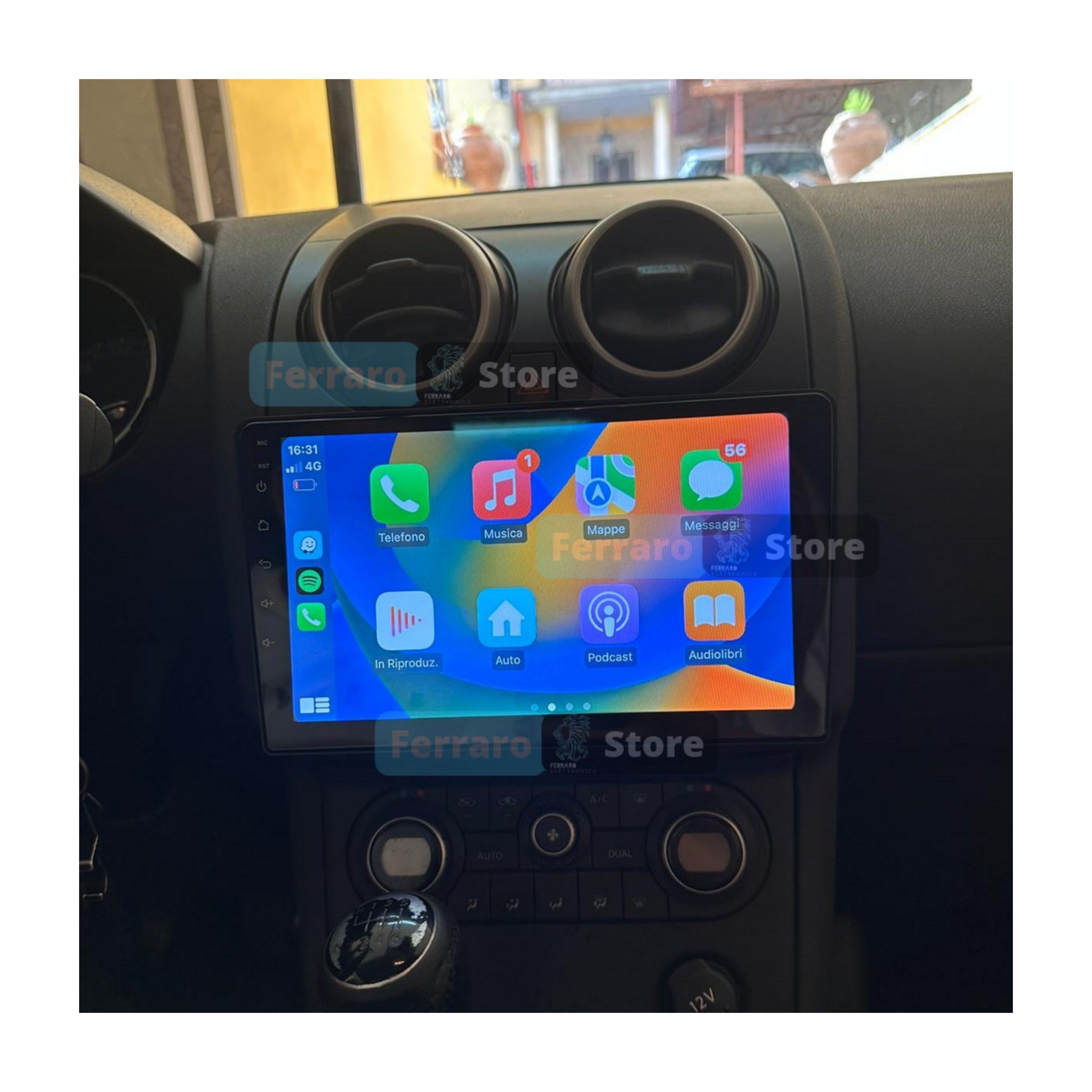 Autoradio per Nissan Qashqai J10 9" (2007-2014) Android, Bluetooth, CarPlay, Android Auto | 2GB/4GB/6GB/8GB Ram