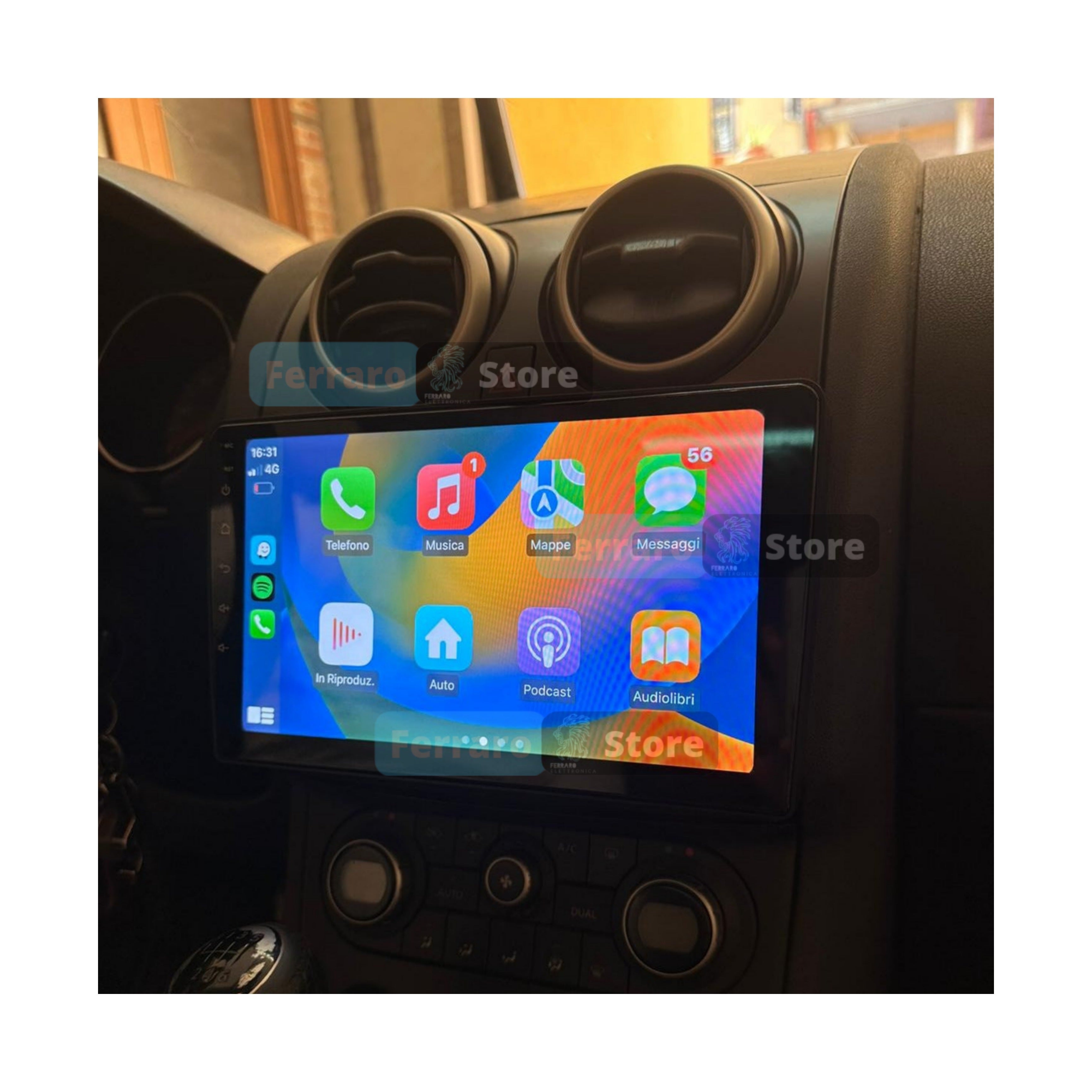 Autoradio per Nissan Qashqai J10 9" (2007-2014) Android, Bluetooth, CarPlay, Android Auto | 2GB/4GB/6GB/8GB Ram