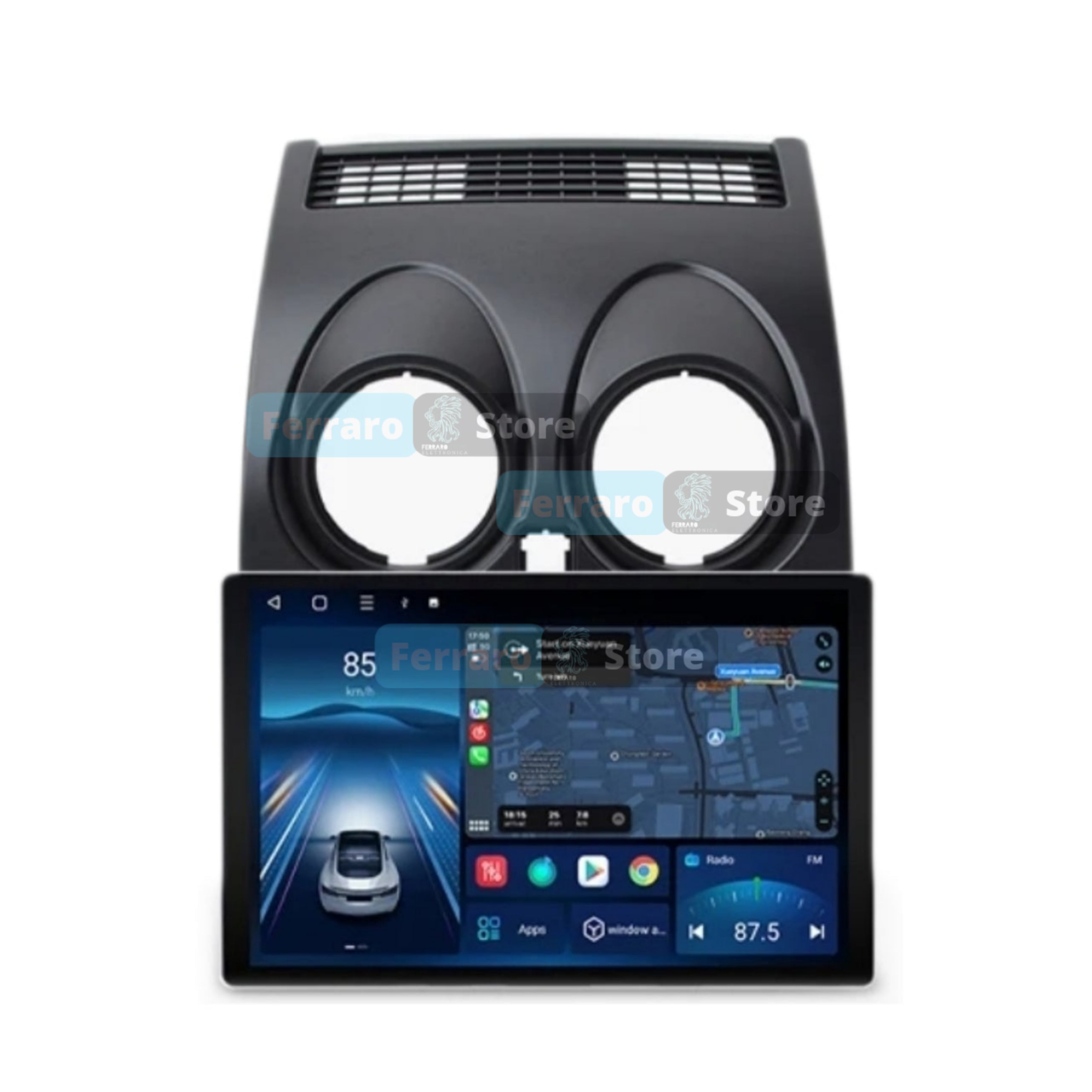 Autoradio per Nissan Qashqai J10 11.5"| 2007-2014 | Android | Bluetooth | CarPlay | Android Auto | 4/64GB Ram