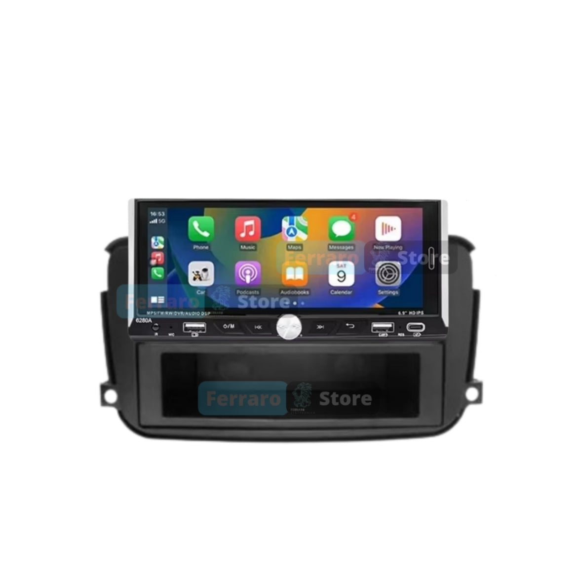 Autoradio per Smart 451 6.9" (2002-2015) Android, Bluetooth, CarPlay, Android Auto, 2/32GB Ram