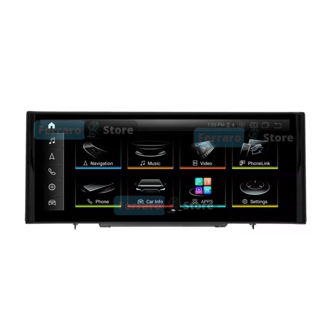 Autoradio per Audi A1/S1 | Q2 | 10.25" | 2012-2020 | Android | Bluetooth | CarPlay | Android Auto | 4/64GB Ram