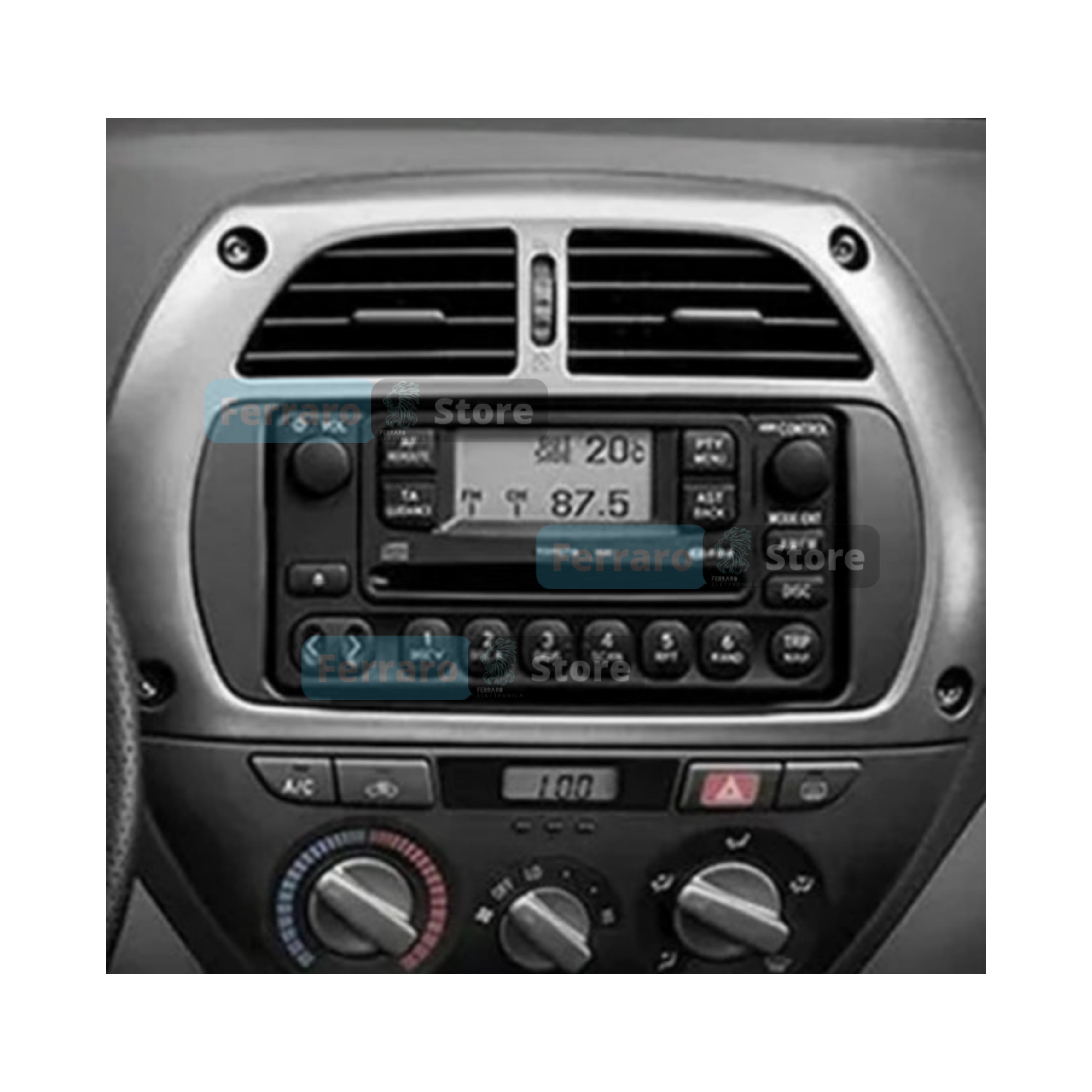Autoradio per Toyota RAV4 9" (2000-2006) Android, Bluetooth, CarPlay, Android Auto, 2GB/4GB/6GB/8GB Ram