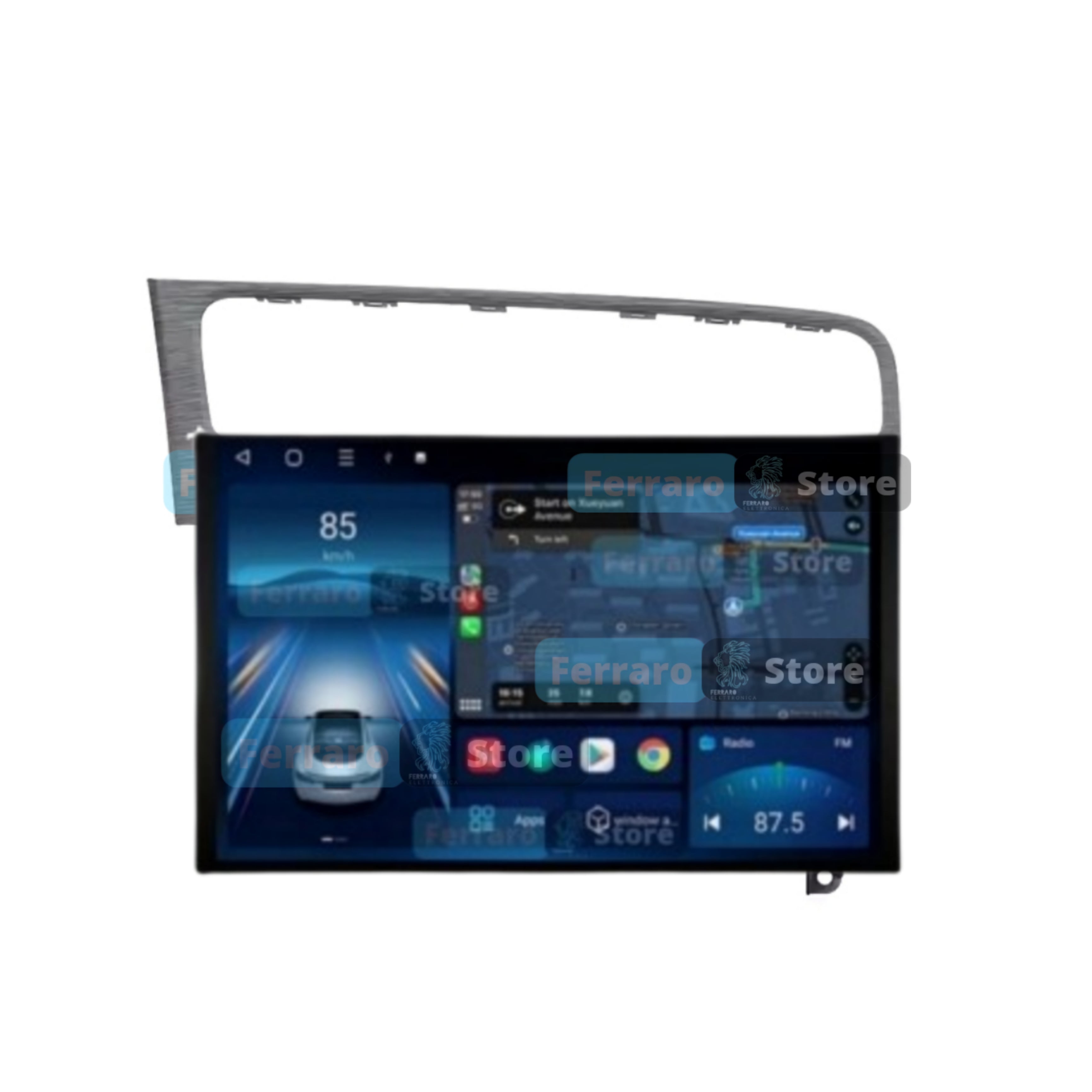 Autoradio per Volkswagen Golf MK7 11.5" (2012-2021) Android, Bluetooth, CarPlay, Android Auto, 4/64GB RAM