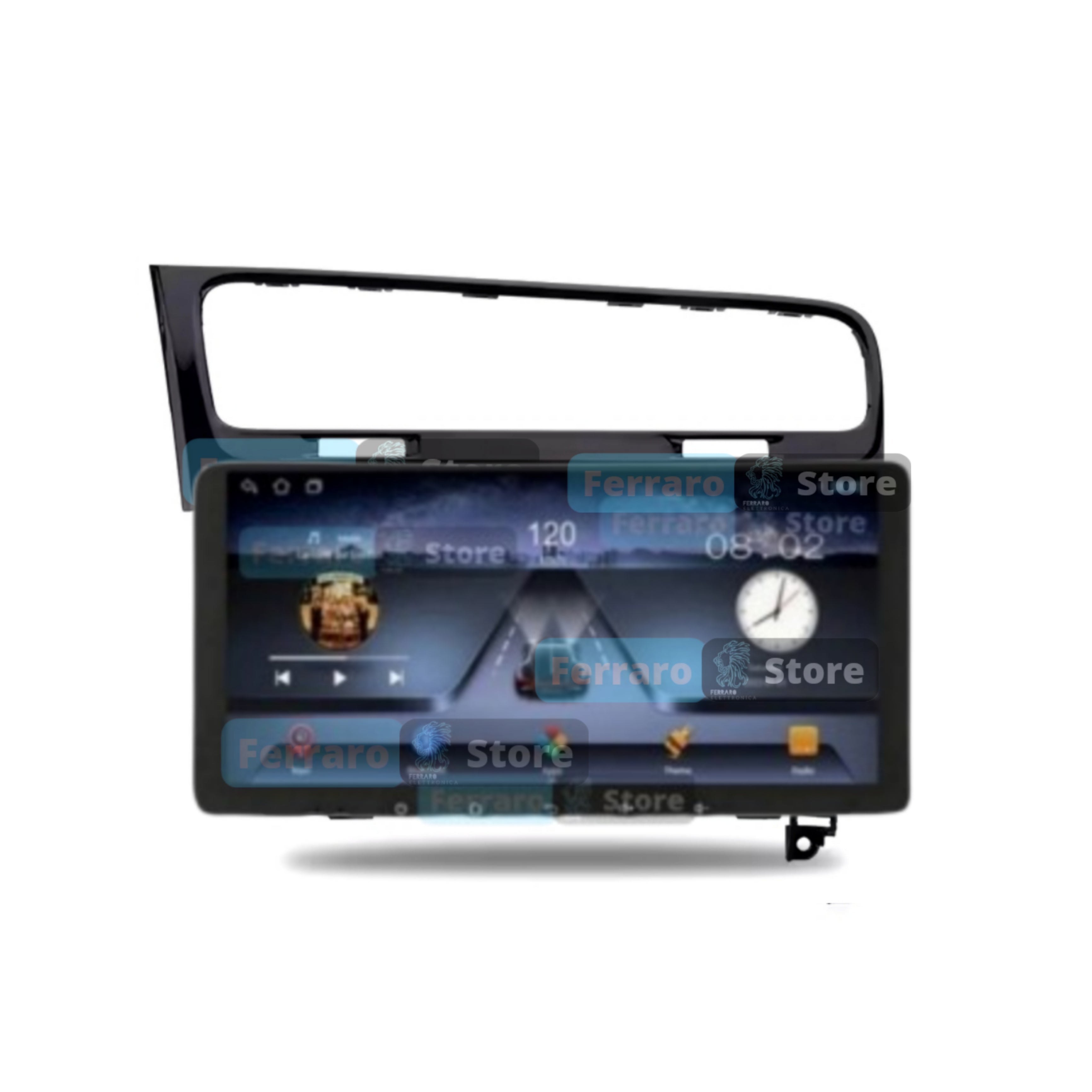 Autoradio per Volkswagen Golf MK7 10.35" (2012-2021) Android, Bluetooth, CarPlay, Android Auto, 4/64GB RAM