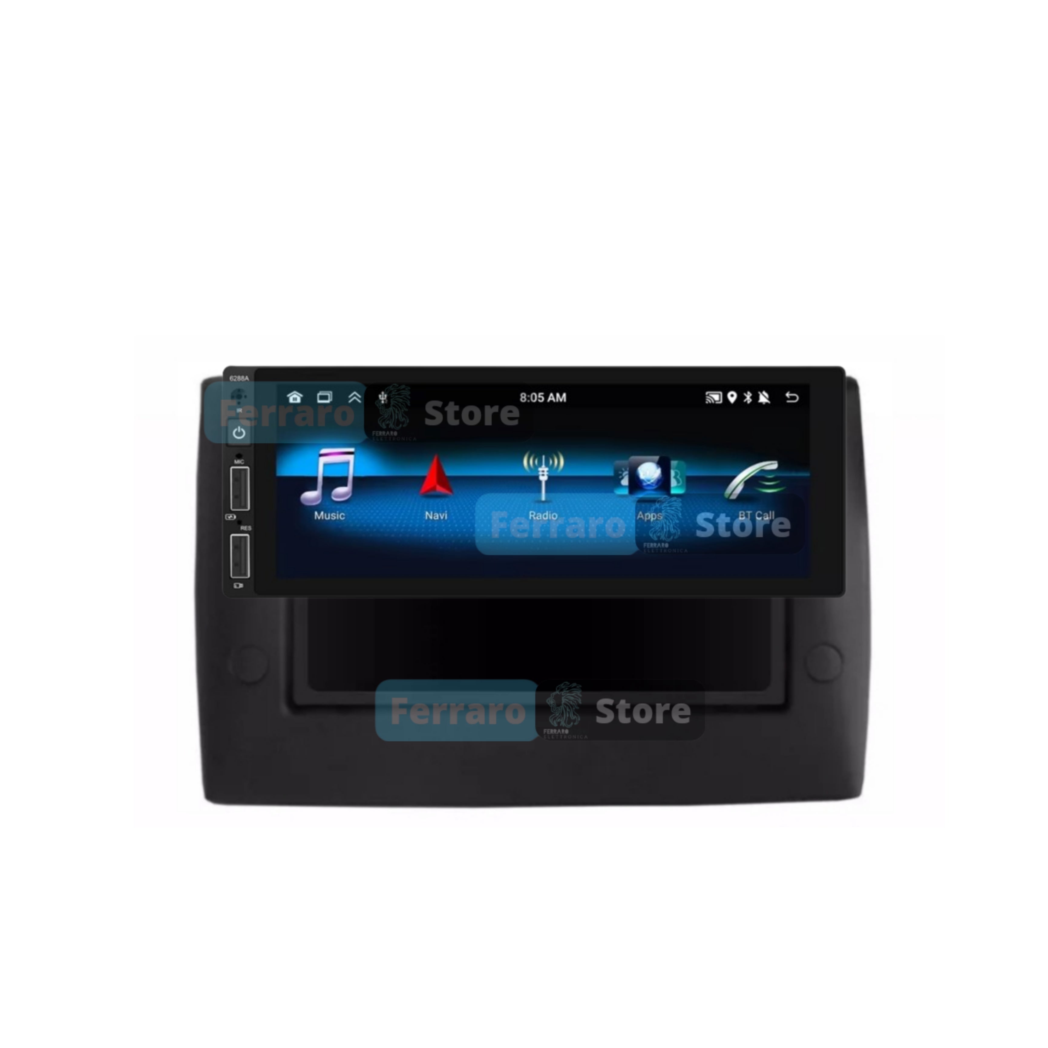 Autoradio per Fiat Stilo 6.9" (2001-2010) Android, Bluetooth, CarPlay, Android Auto, 2/32GB Ram