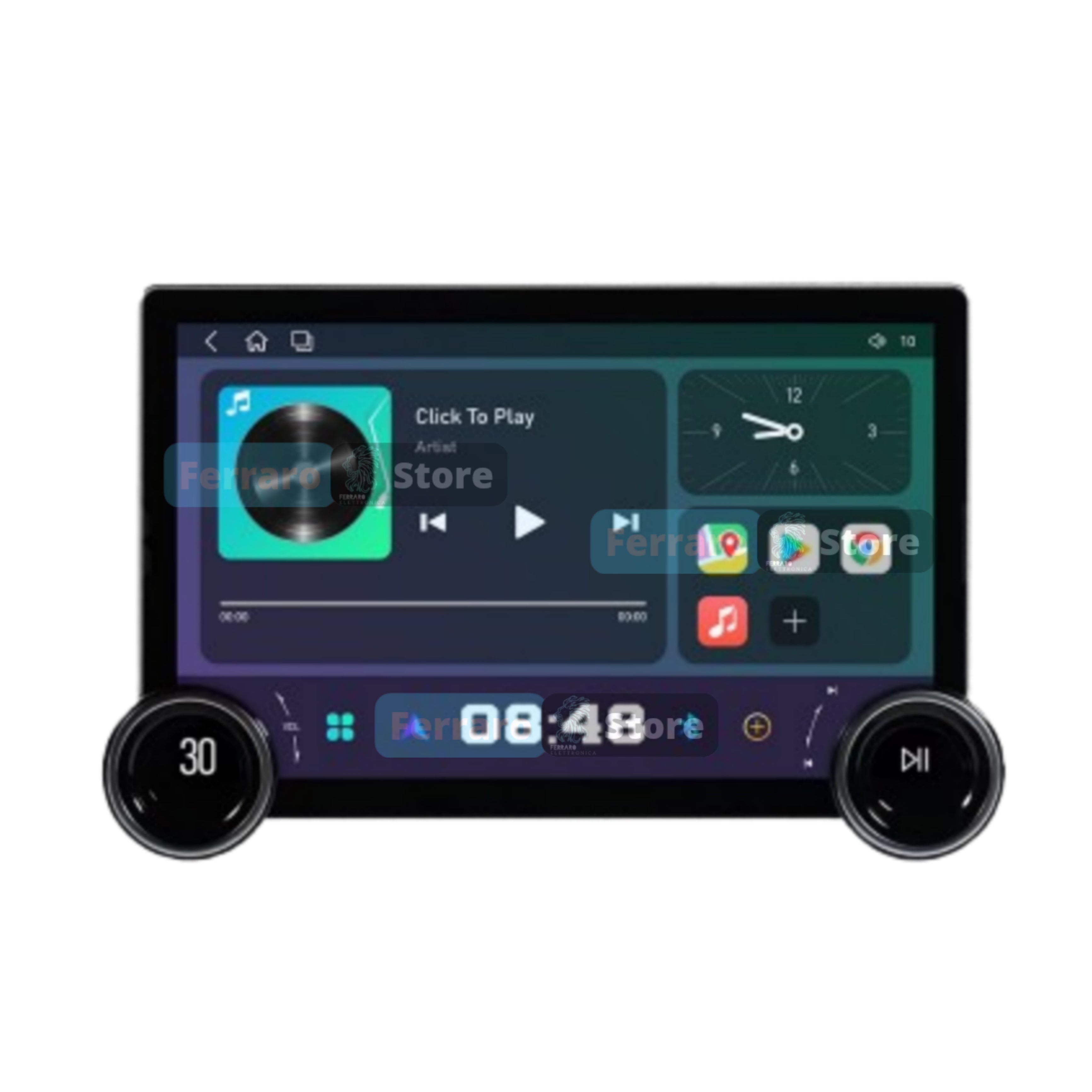 (PRENOTA) Autoradio per Mazda 3 11.8" 2K (2003-2013) Android, Bluetooth, CarPlay, Android Auto, 4/64GB Ram