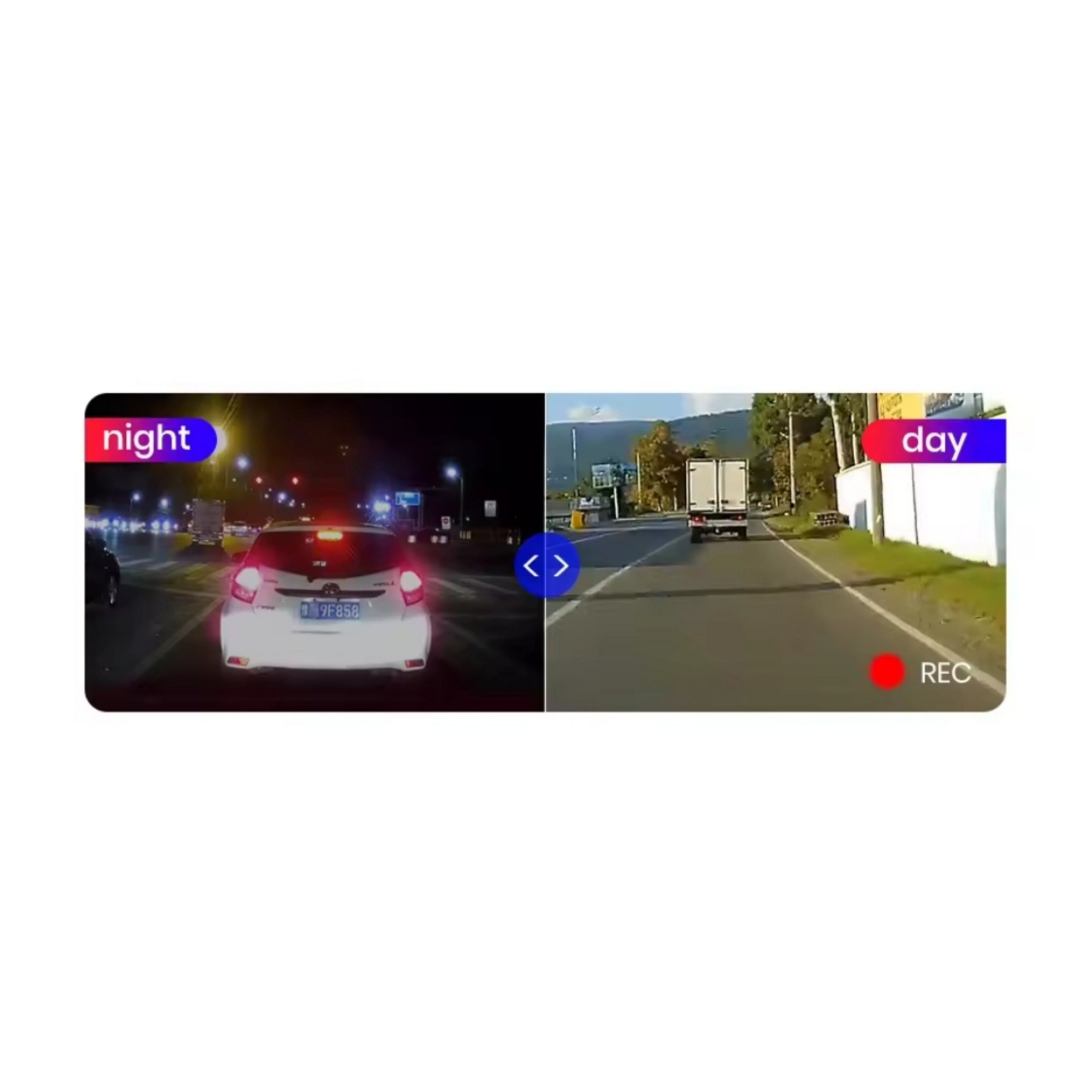 Monitor per Moto 5.5", Apple CarPlay, Android Auto, Telecamera, DashCam, Display LCD, Portatile, IP67 Impermeabile
