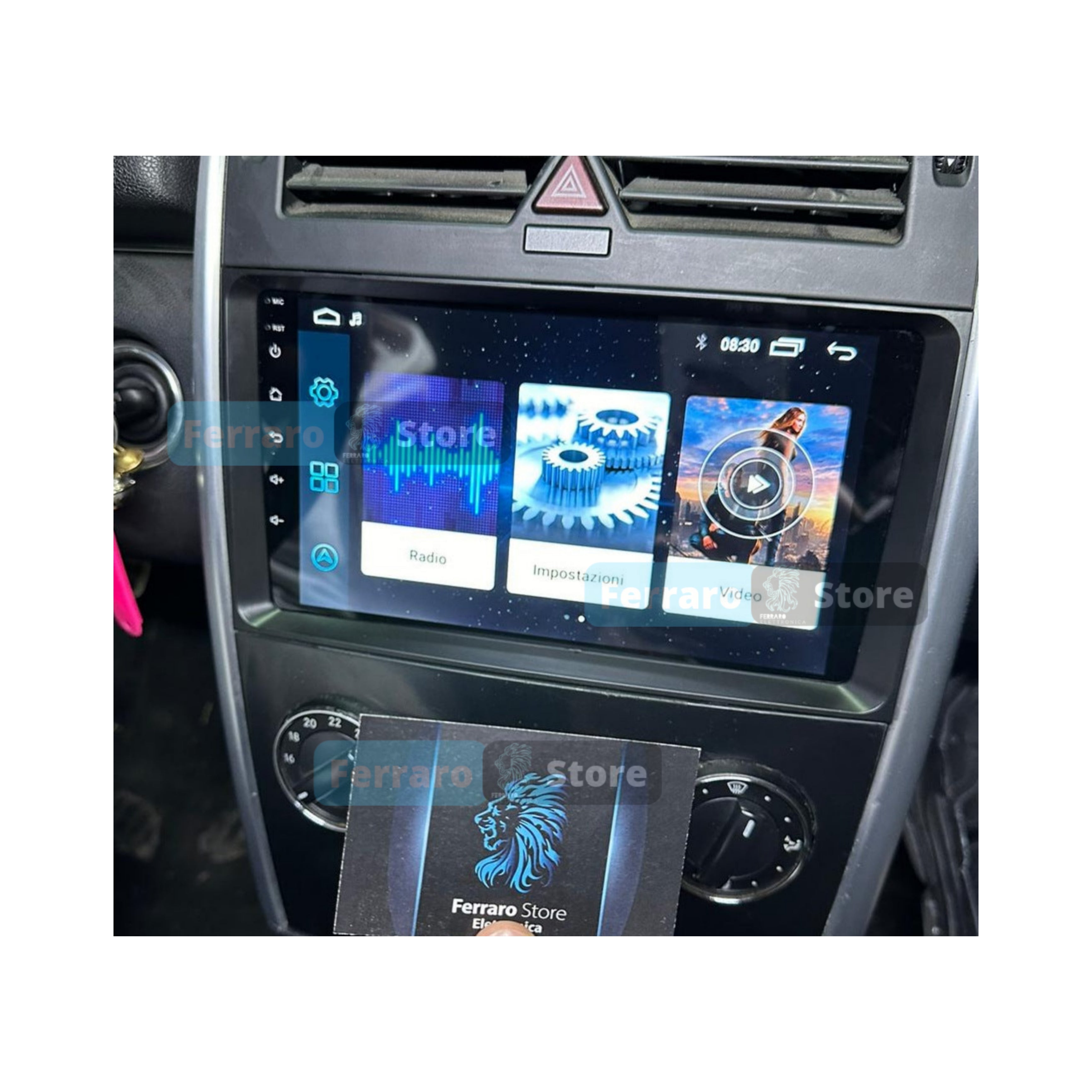 Autoradio per Mercedes Classe A/B 9" (2004-2012) Android, Bluetooth, CarPlay, Android Auto | 2GB/4GB/6GB/8GB Ram