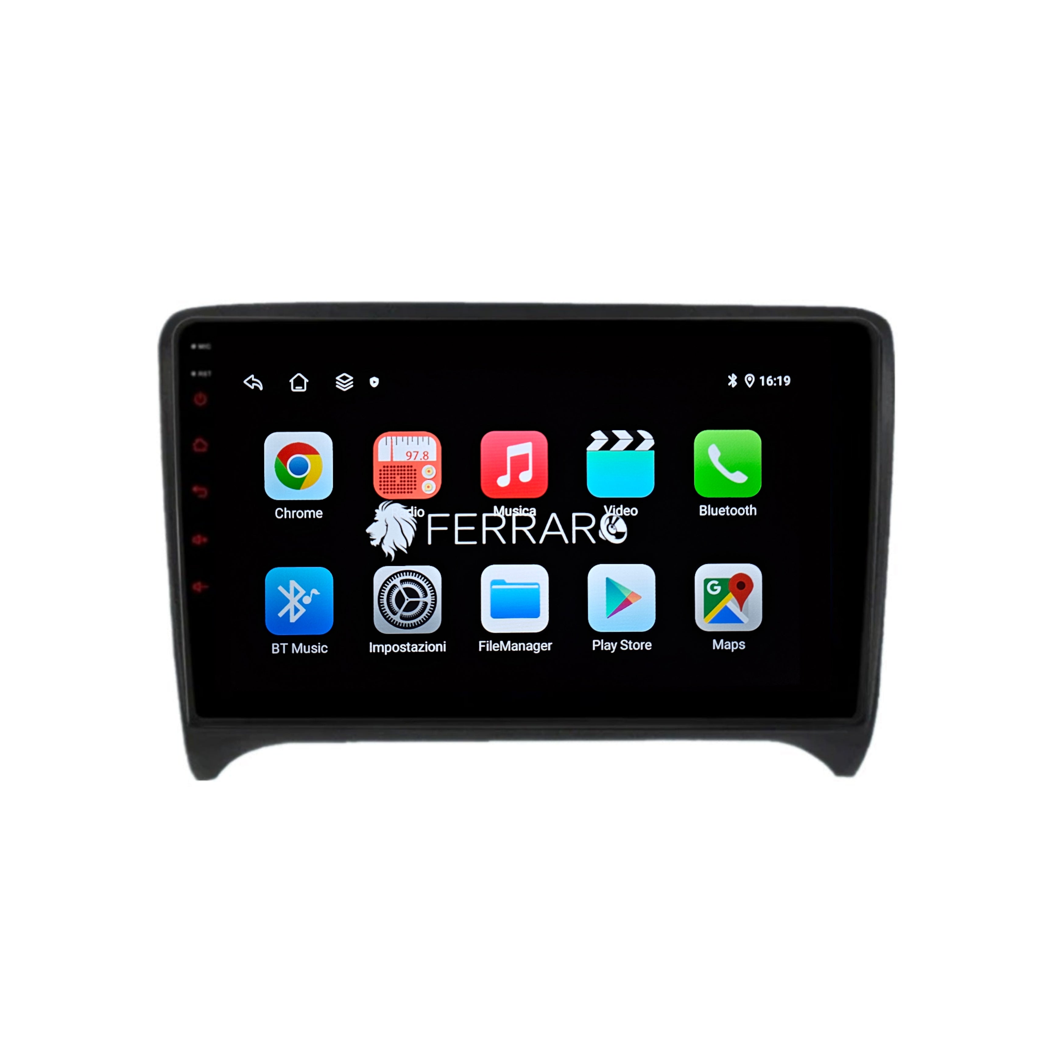 Autoradio per Audi TT 9" (2006-2014) Android, Bluetooth, CarPlay, Android Auto, 2GB/4GB/6GB/8GB Ram