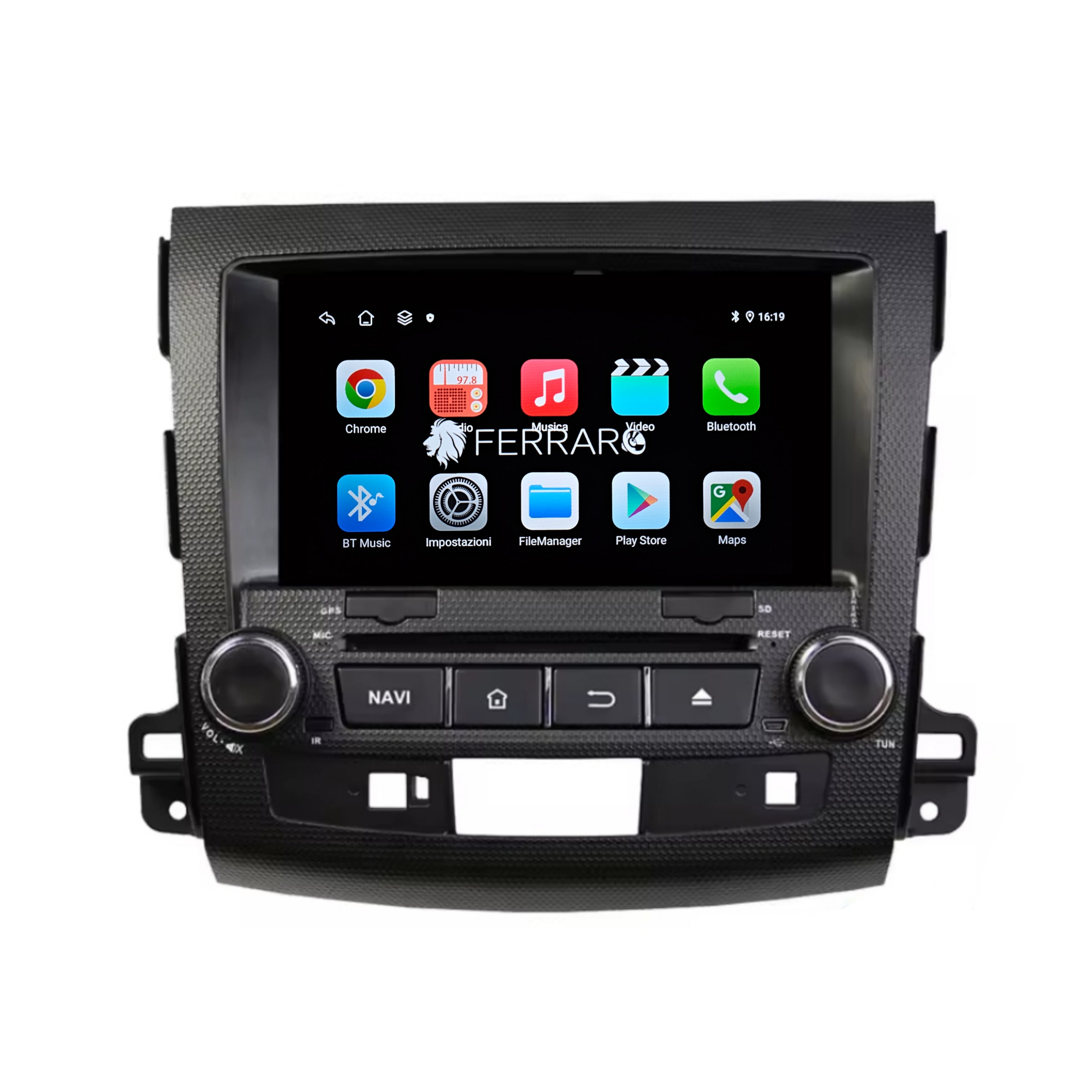 (PRENOTA) Autoradio per Peugeot 4007, Mitsubishi Outlander, Citroen C-Crosser 8" (2007-2012) Android, Bluetooth, CarPlay, Android Auto, 4GB/8GB Ram