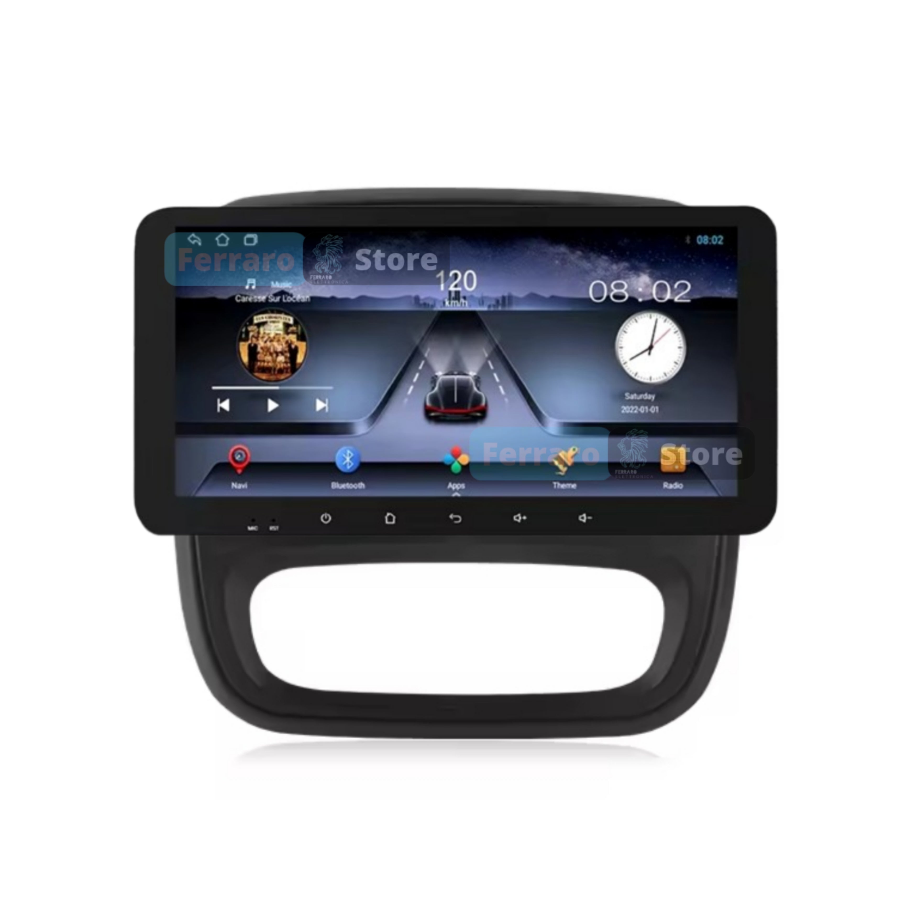 Autoradio per Renault Trafic 3 | NV300 | Talento | Vivaro | Express 10.35" | Android | Bluetooth | CarPlay | Android Auto | 4/64GB Ram