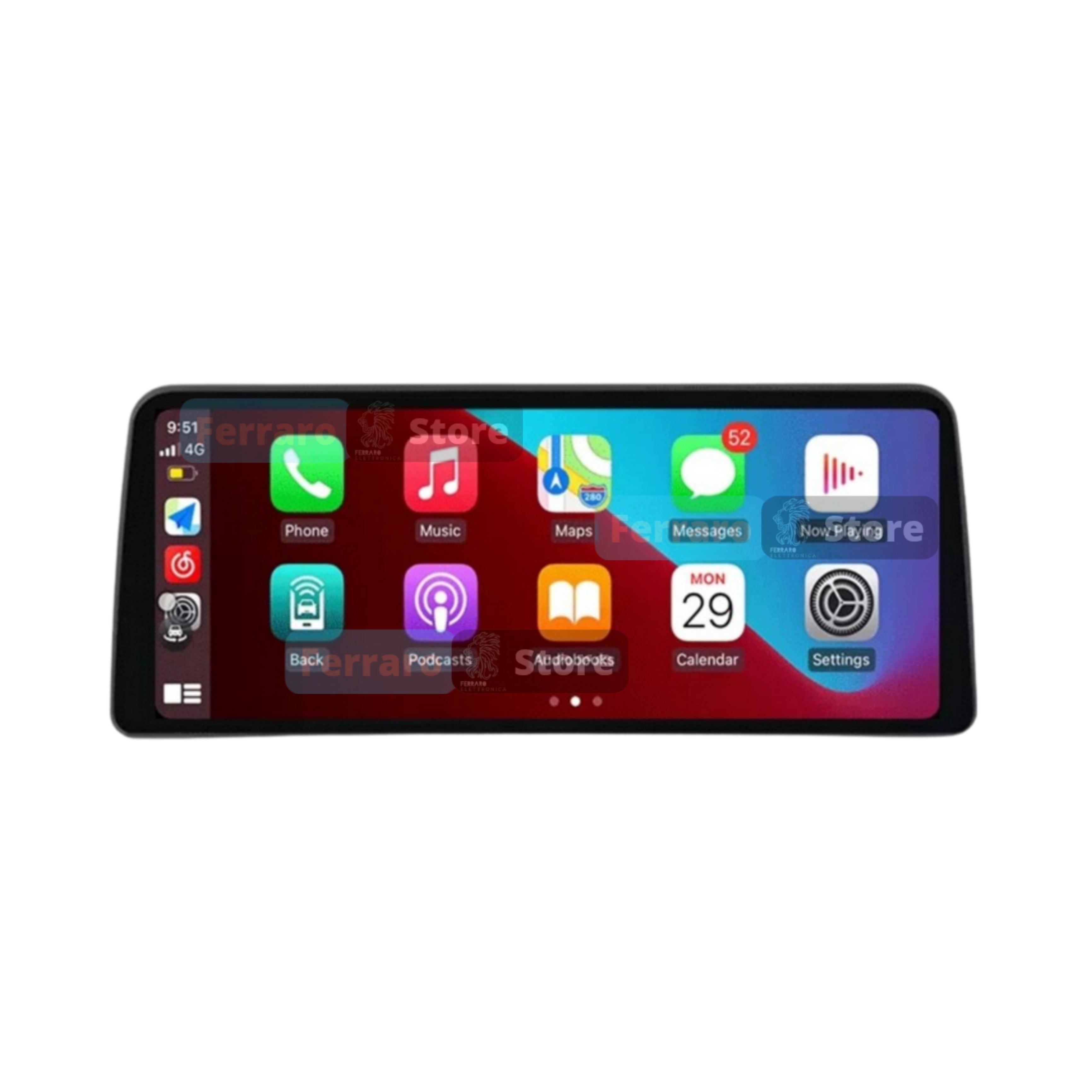 (PRENOTA) Autoradio per BMW Serie 5 E60 12.3" (2003-2010) Android, Bluetooth, CarPlay, Android Auto, 4GB/8GB Ram