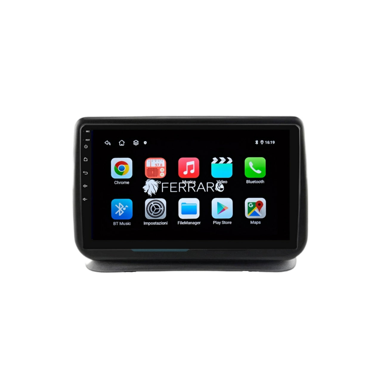 Autoradio con Telaio Universale 9", Android, Bluetooth, CarPlay, Android Auto, 2GB/4GB/6GB/8GB Ram