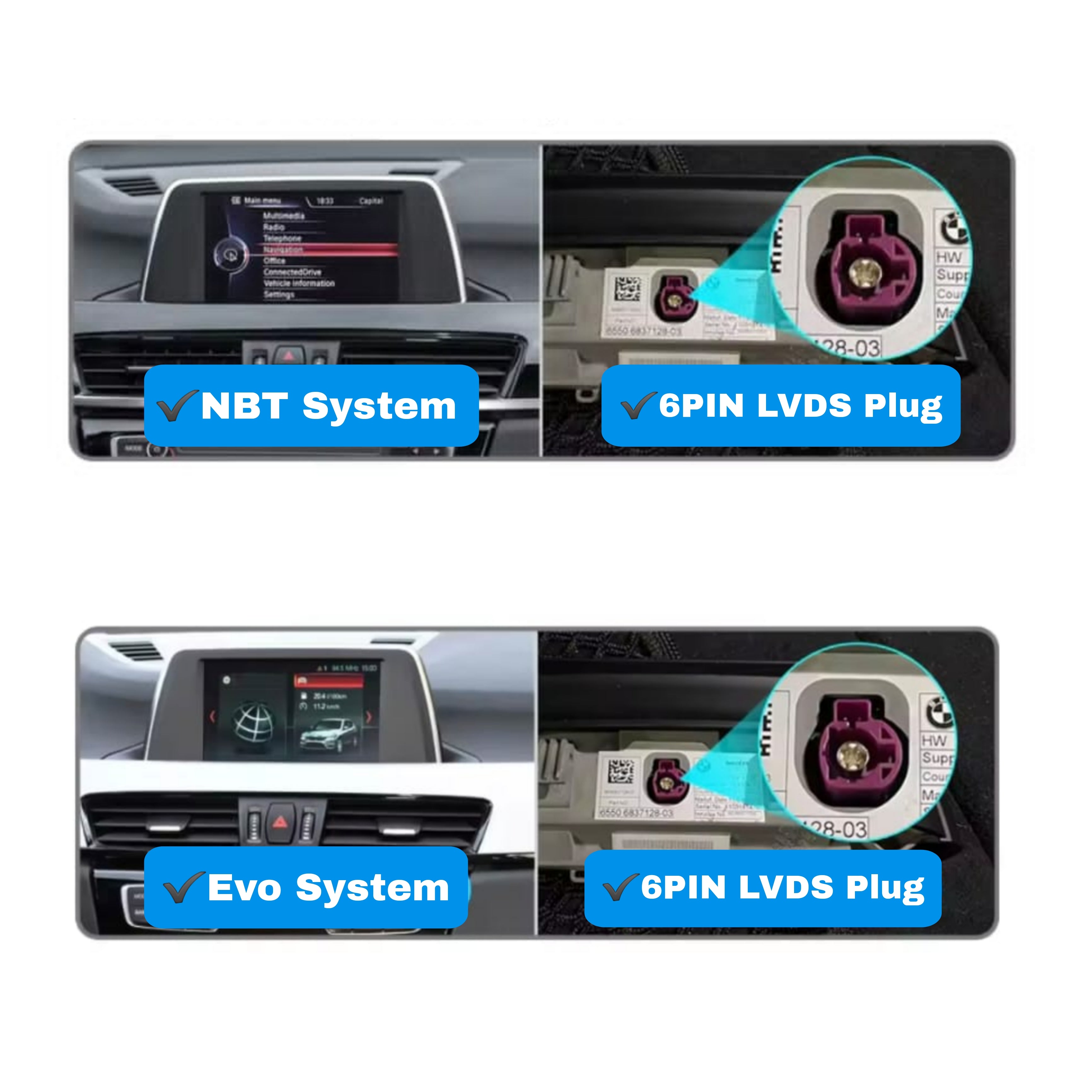 (PRENOTA) Autoradio per BMW X1 F48 12.3" (2016-2017) Android, Bluetooth, CarPlay, Android Auto, 4GB/8GB Ram