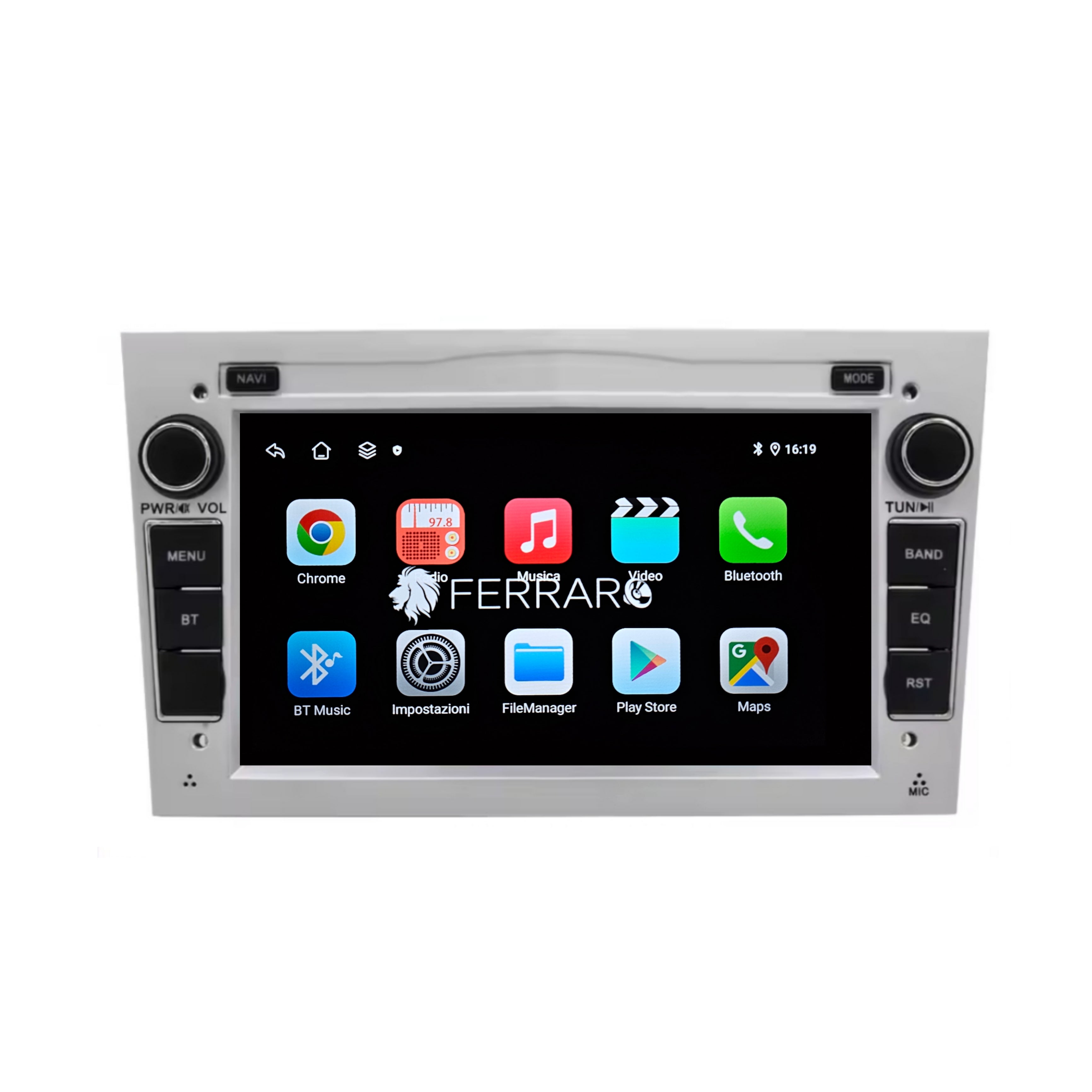 (PRENOTA) Autoradio per Opel Universale 7" Anni in Descrizione, Android, Bluetooth, CarPlay, Android Auto, 4GB/8GB Ram