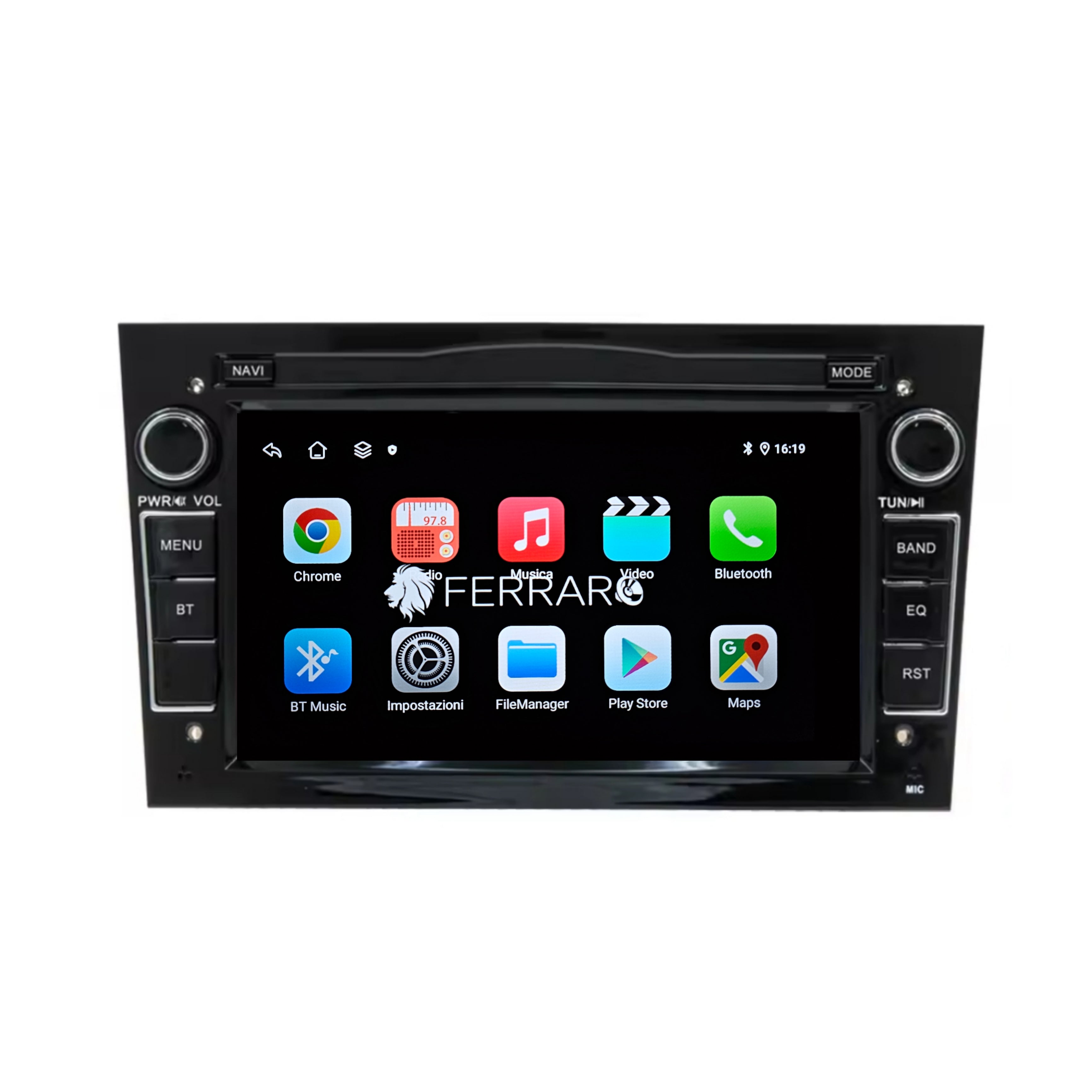 (PRENOTA) Autoradio per Opel Universale 7" Anni in Descrizione, Android, Bluetooth, CarPlay, Android Auto, 4GB/8GB Ram