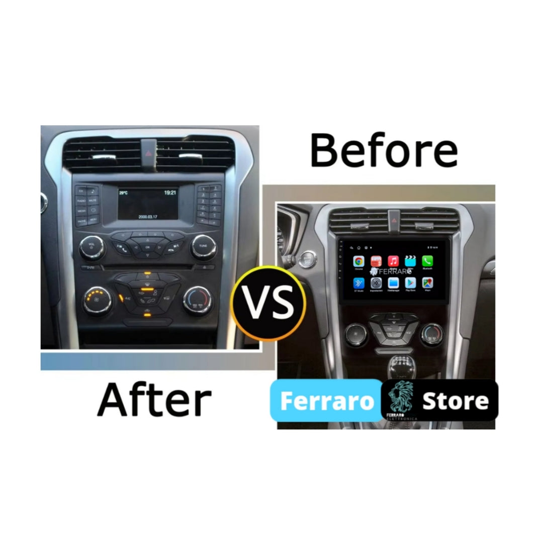 Autoradio per Ford Mondeo | Fusion 9" | 2014-2019 | Android | Bluetooth | CarPlay | Android Auto | 2GB/4GB/6GB/8GB Ram