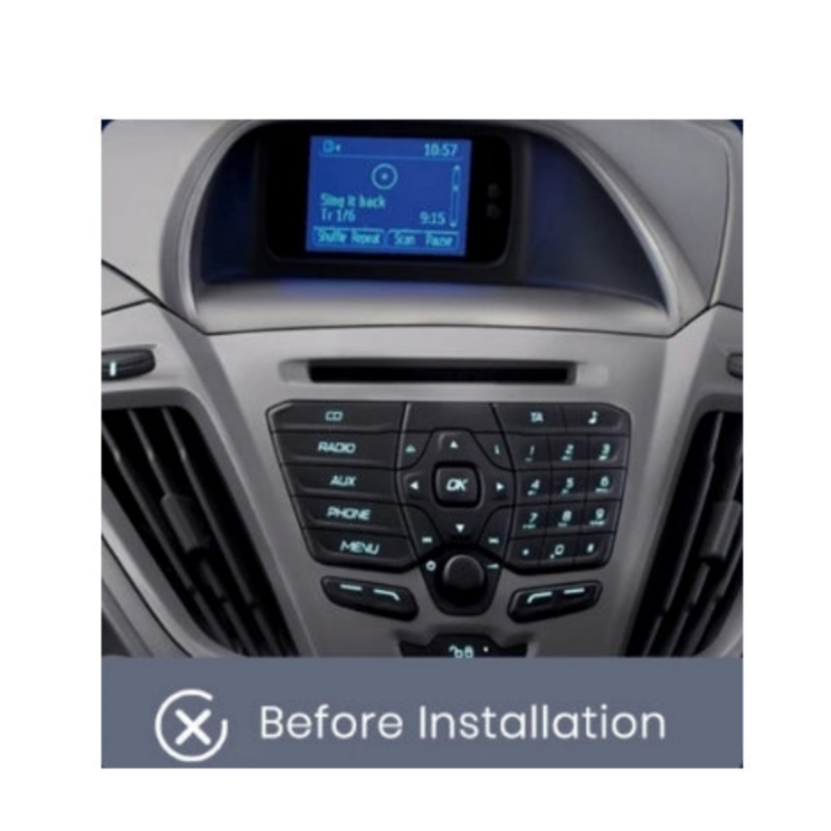 Autoradio per Ford Tourneo Custom, Transit 9" (2012-2018) Android, Bluetooth, CarPlay, Android Auto, 2GB/4GB/6GB/8GB Ram