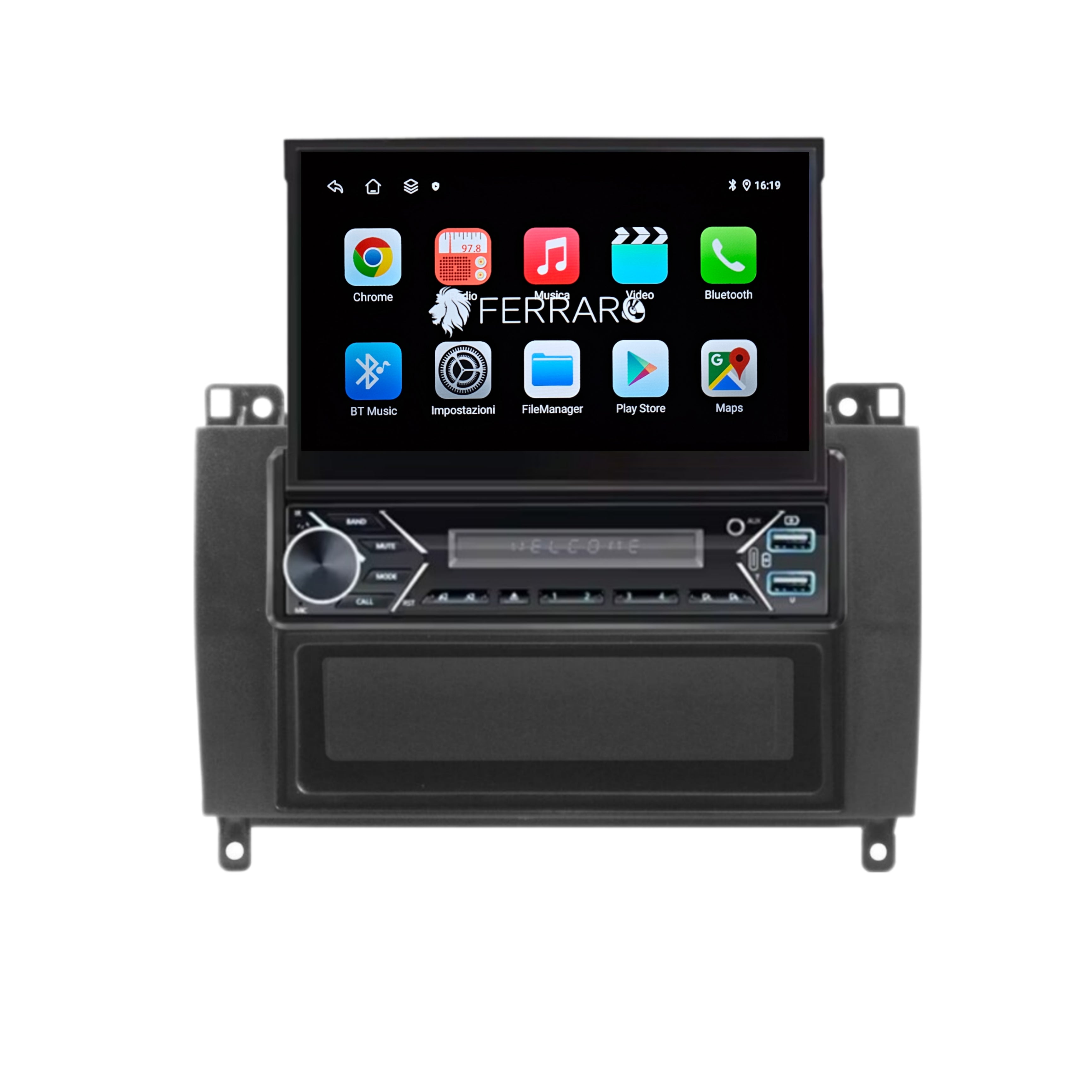 Autoradio per Mercedes Sprinter W906 (2006-2014) 7" | Android | Motorizzato | Bluetooth | CarPlay | Android Auto | 2/32GB Ram