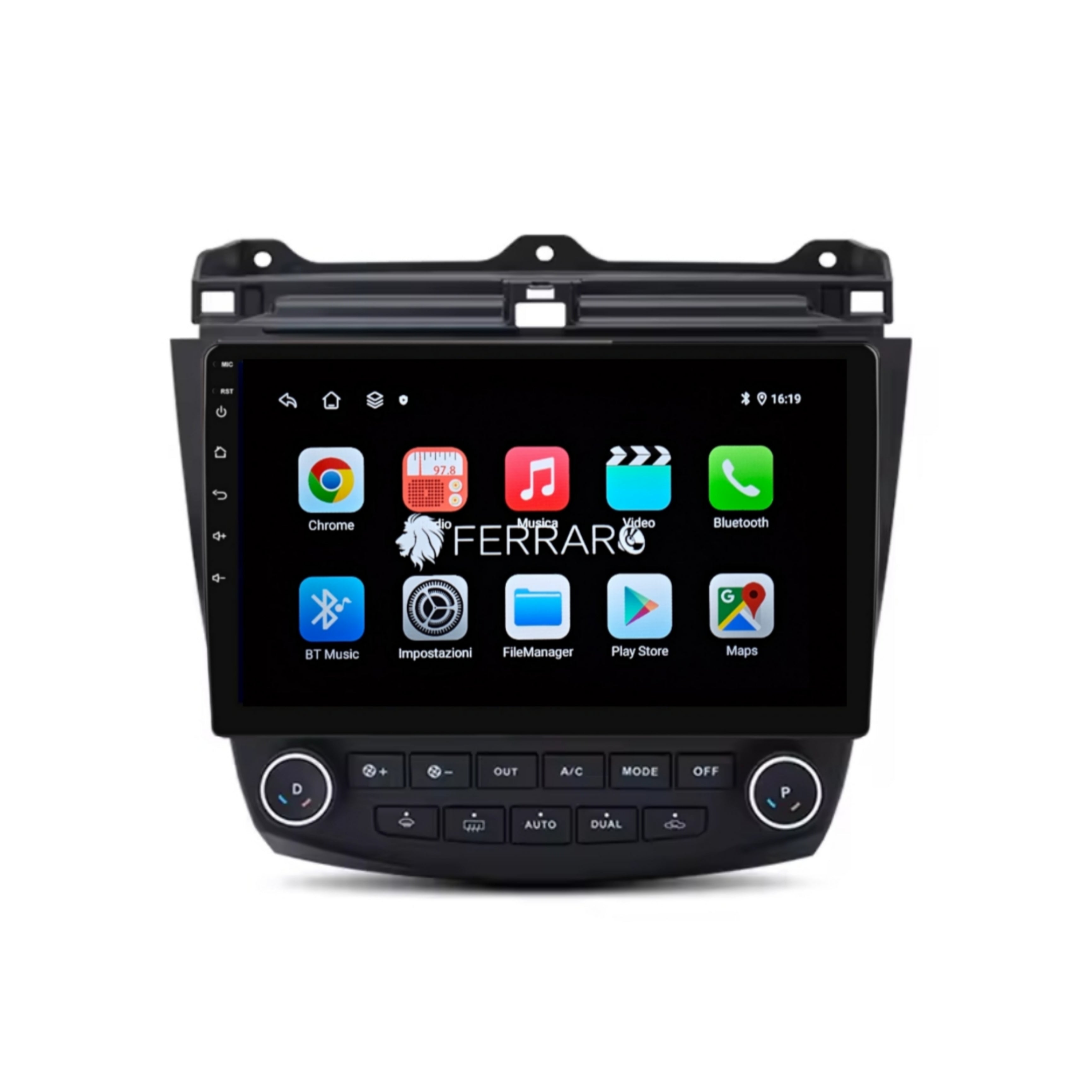Autoradio per Honda Accord 7 9" (2002-2007) Android, Bluetooth, CarPlay, Android Auto,2GB/4GB/6GB/8GB Ram