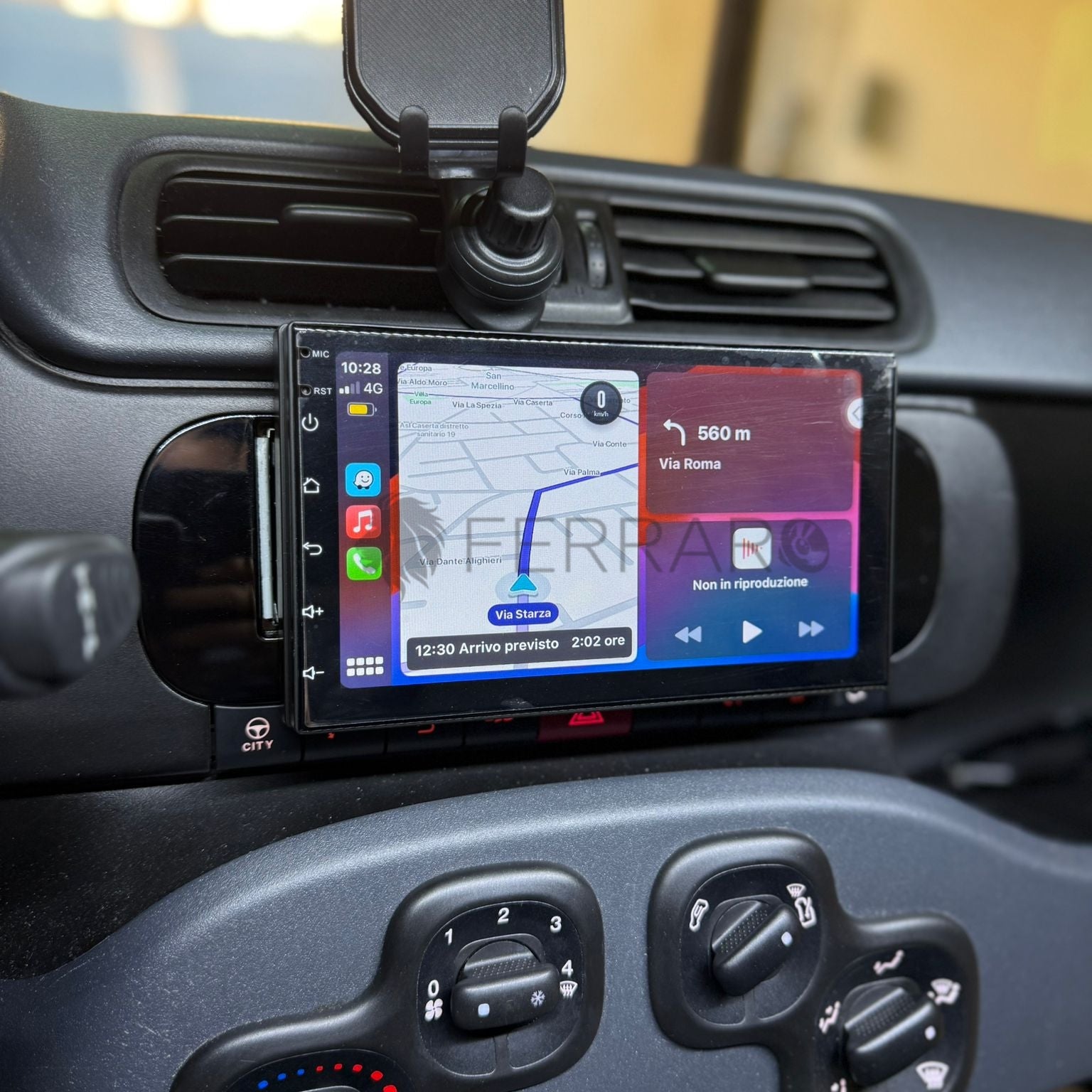 Autoradio per Fiat Panda 3a Serie 7" | Dal 2013> | Android | Bluetooth | CarPlay | Android Auto | 2/4/8GB Ram