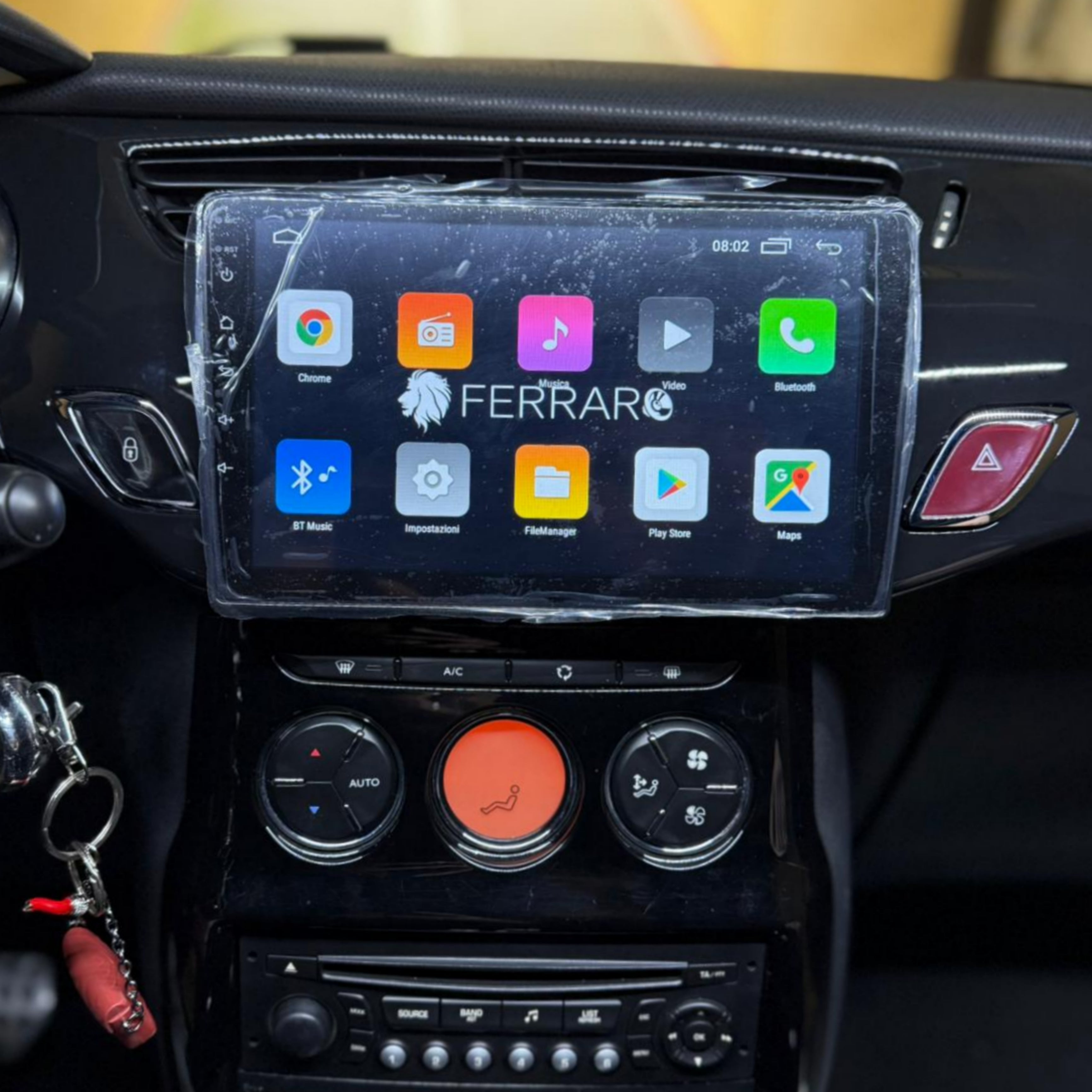 Autoradio per Citroen C3 9" C3, DS3 (2009-2016) Android, Bluetooth, CarPlay, Android Auto, 2GB/4GB/6GB/8GB Ram