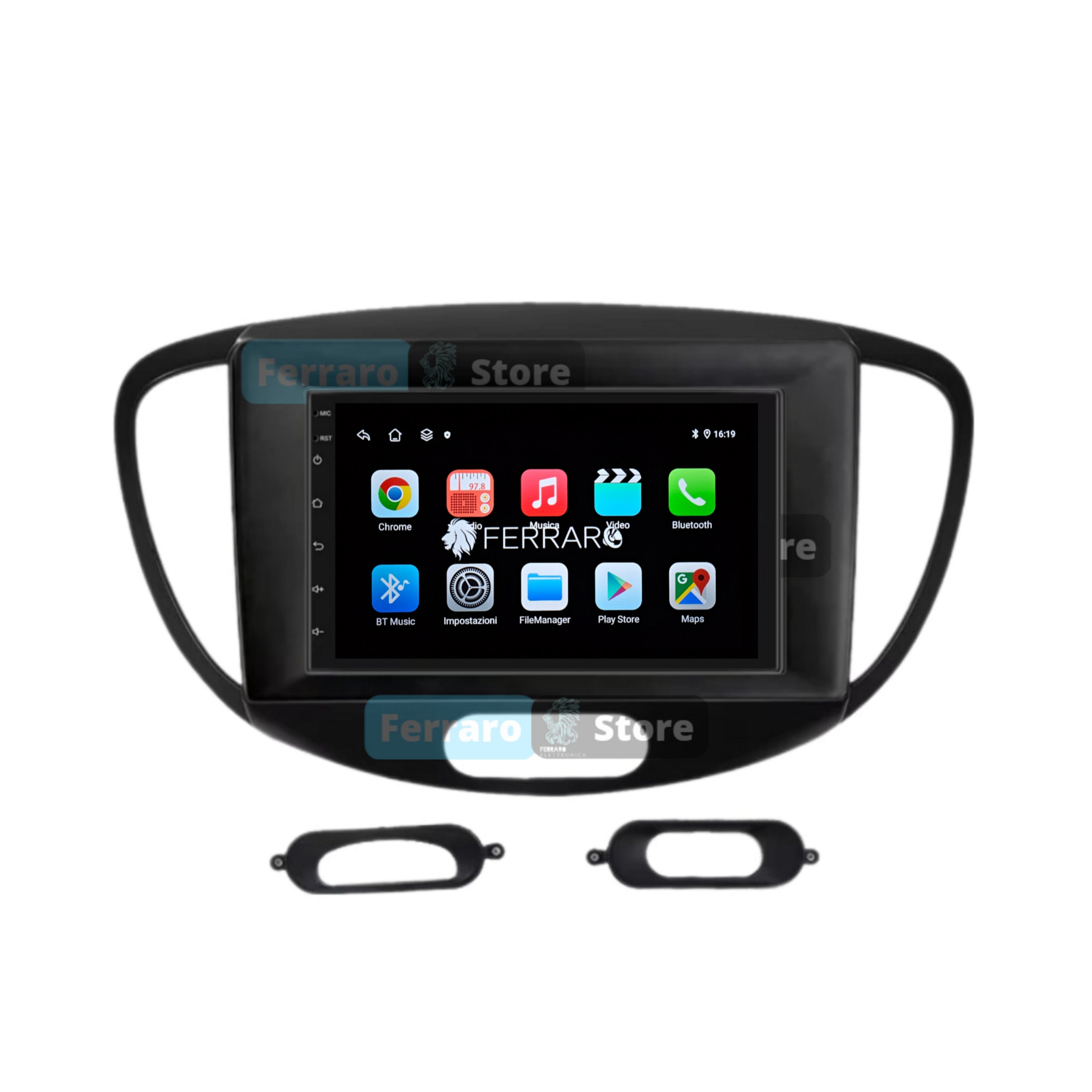 Autoradio per Hyundai i10 7" | 2007-2013 | Android | Bluetooth | CarPlay | Android Auto | 2GB/4GB/6GB/8GB Ram
