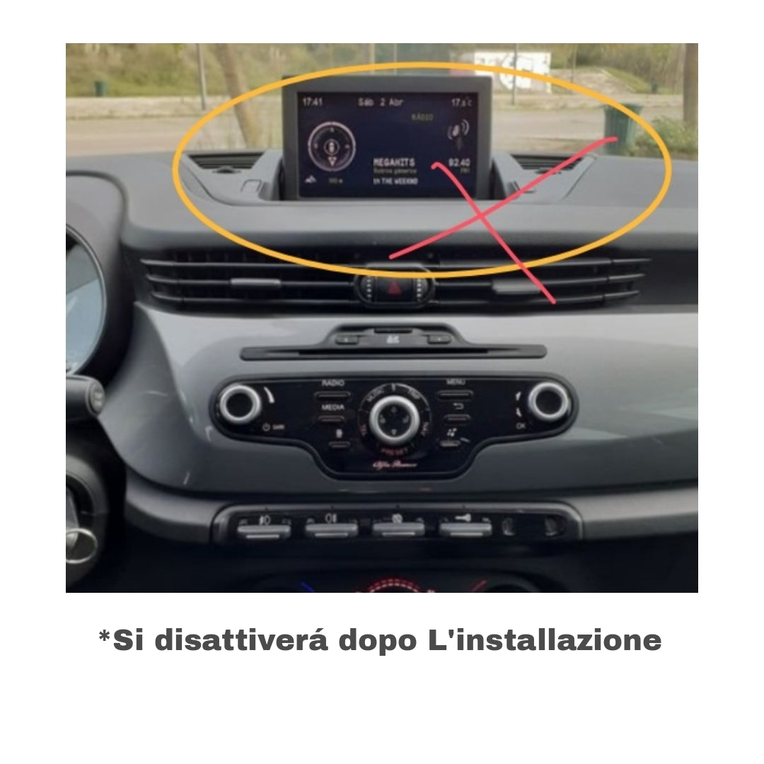 Autoradio per AlfaRomeo Giulietta 10.35" | 2010-2014 | Android | CarPlay | Android Auto | Bluetooth | 4/64GB Ram