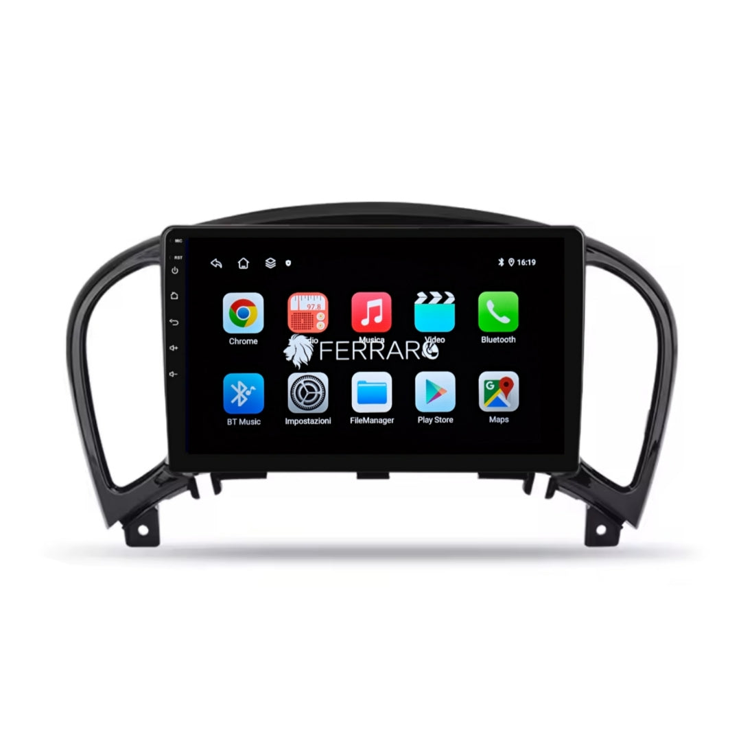 Autoradio per Nissan Juke 9" (2010-2020) Android, Bluetooth, CarPlay, Android Auto, 2GB/4GB/6GB/8GB Ram