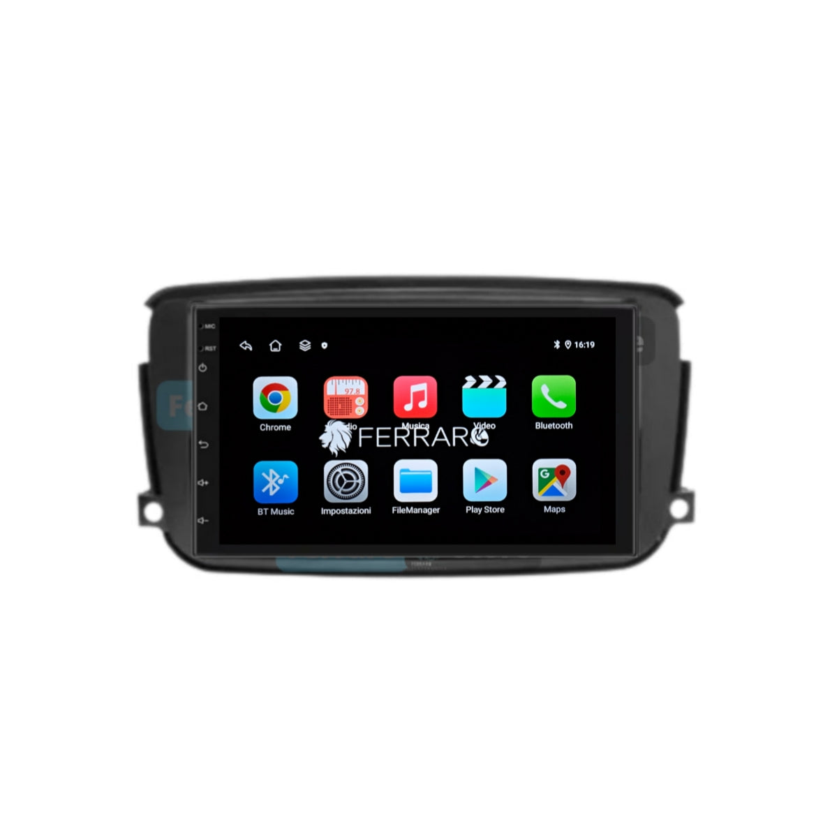 Autoradio per Smart 451 7" (2002-2015) Android, Bluetooth, CarPlay, Android Auto, 2GB/4GB/6GB/8GB Ram