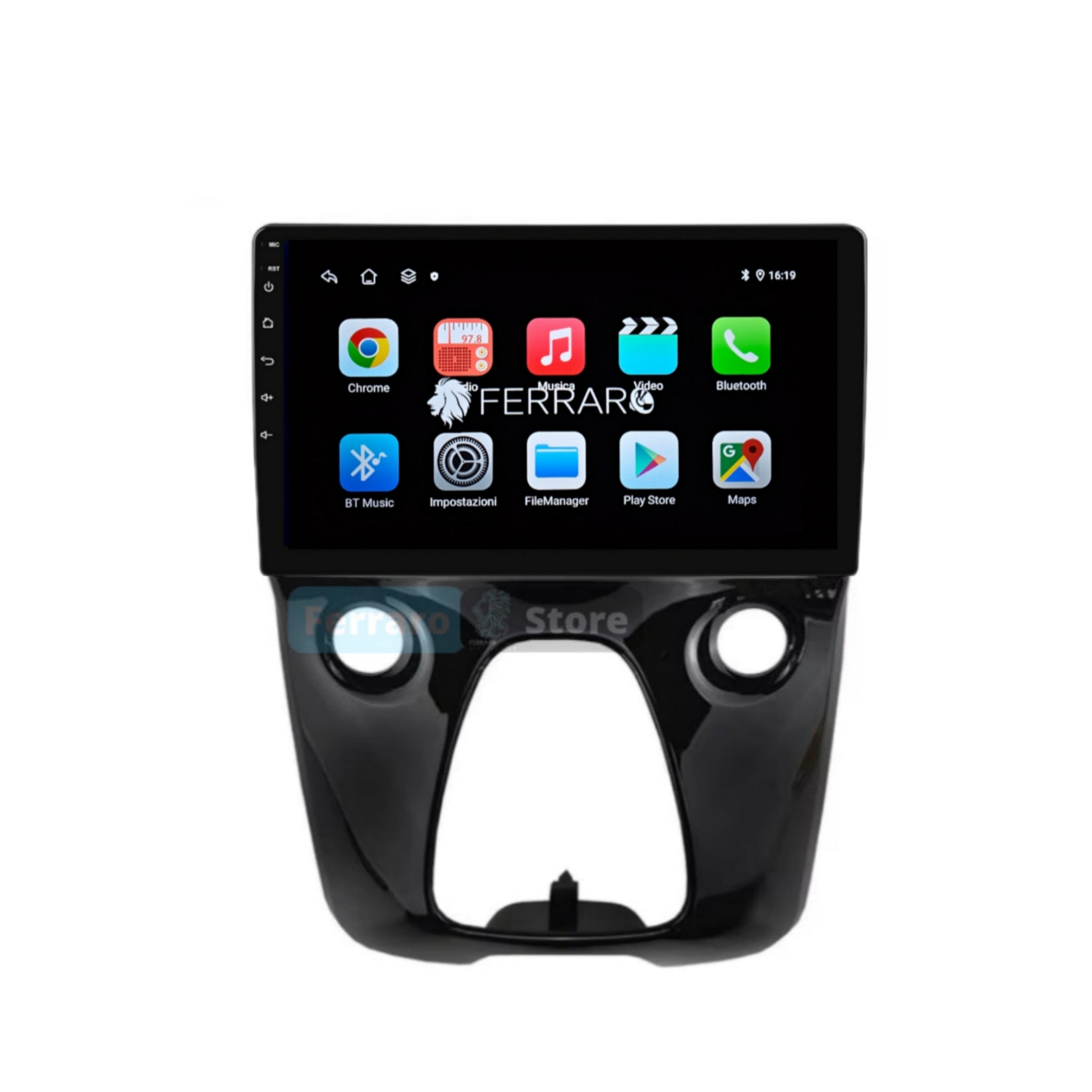 Autoradio per Toyoya Aygo, Citroen C1, Peugeot 108 10.1" (2014-2022) Android, Bluetooth, CarPlay, Android Auto, 2GB/4GB/8GB Ram