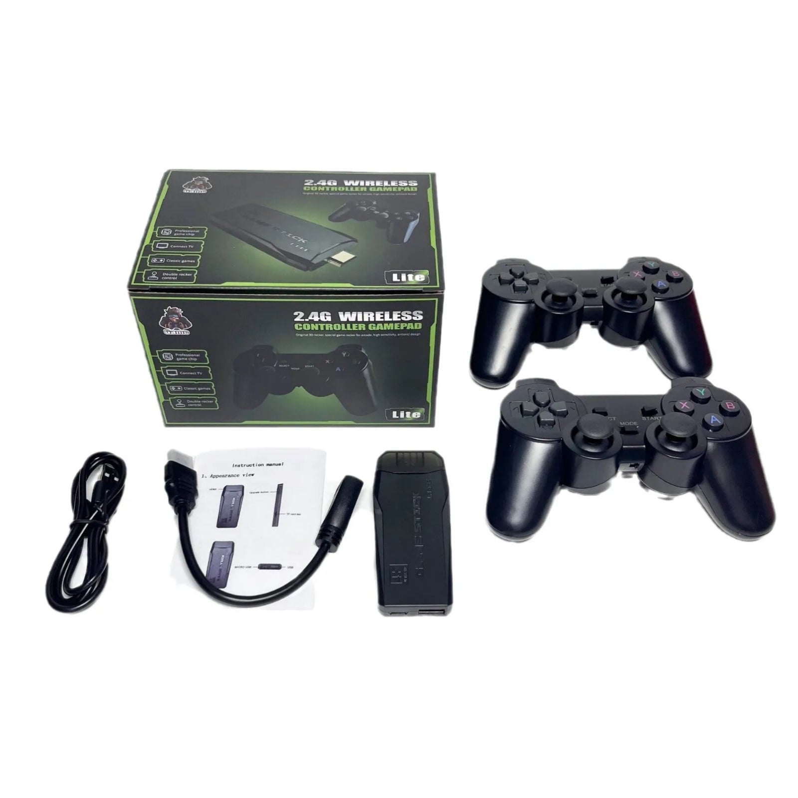 Console Retrò | 128GB | 2 Joystick Wireless | 15.000 Giochi Retrò | Professional Game Chip | Connect TV HDMI