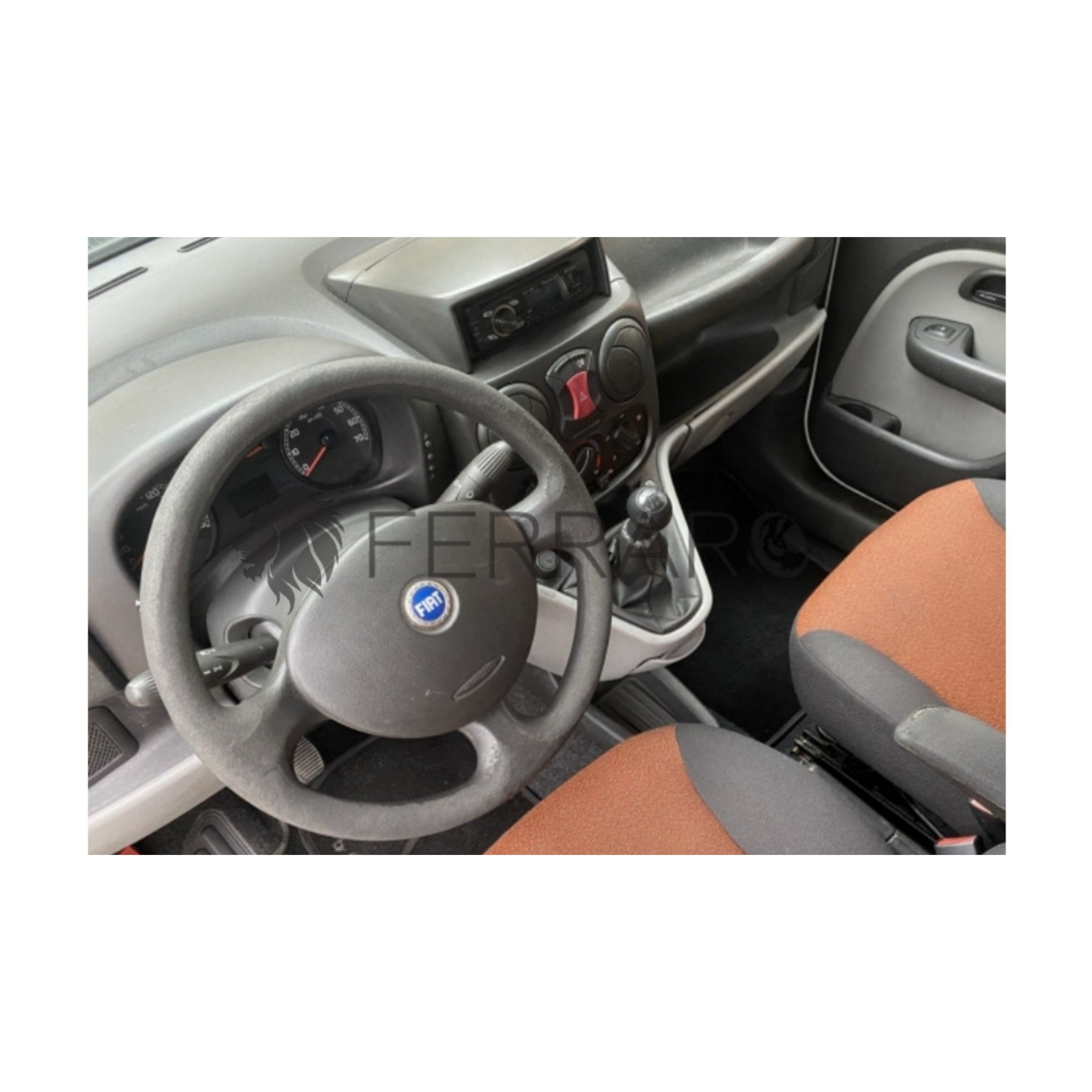Mascherina 2DIN, Fiat Doblo (2000-2009)
